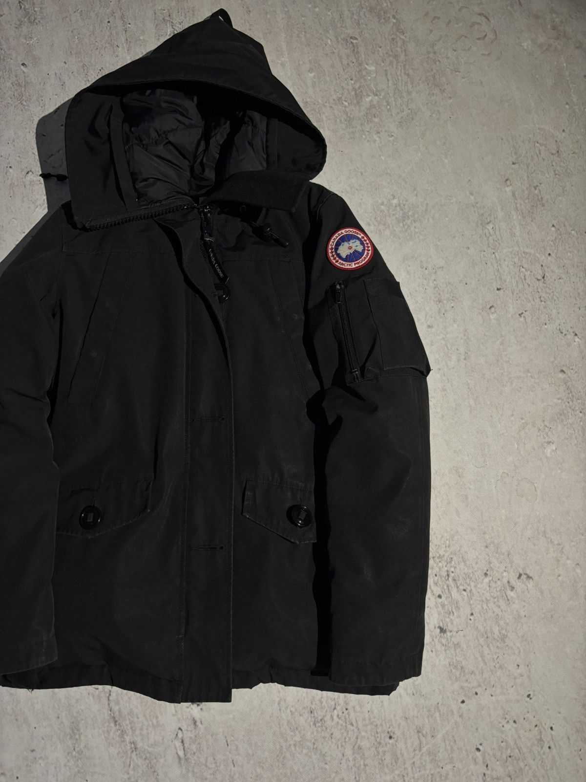 Canada Goose Arctic Parka Canada Goose Montebello Black Fur Gorpcore Size US M / EU 48-50 / 2 - 3 Thumbnail