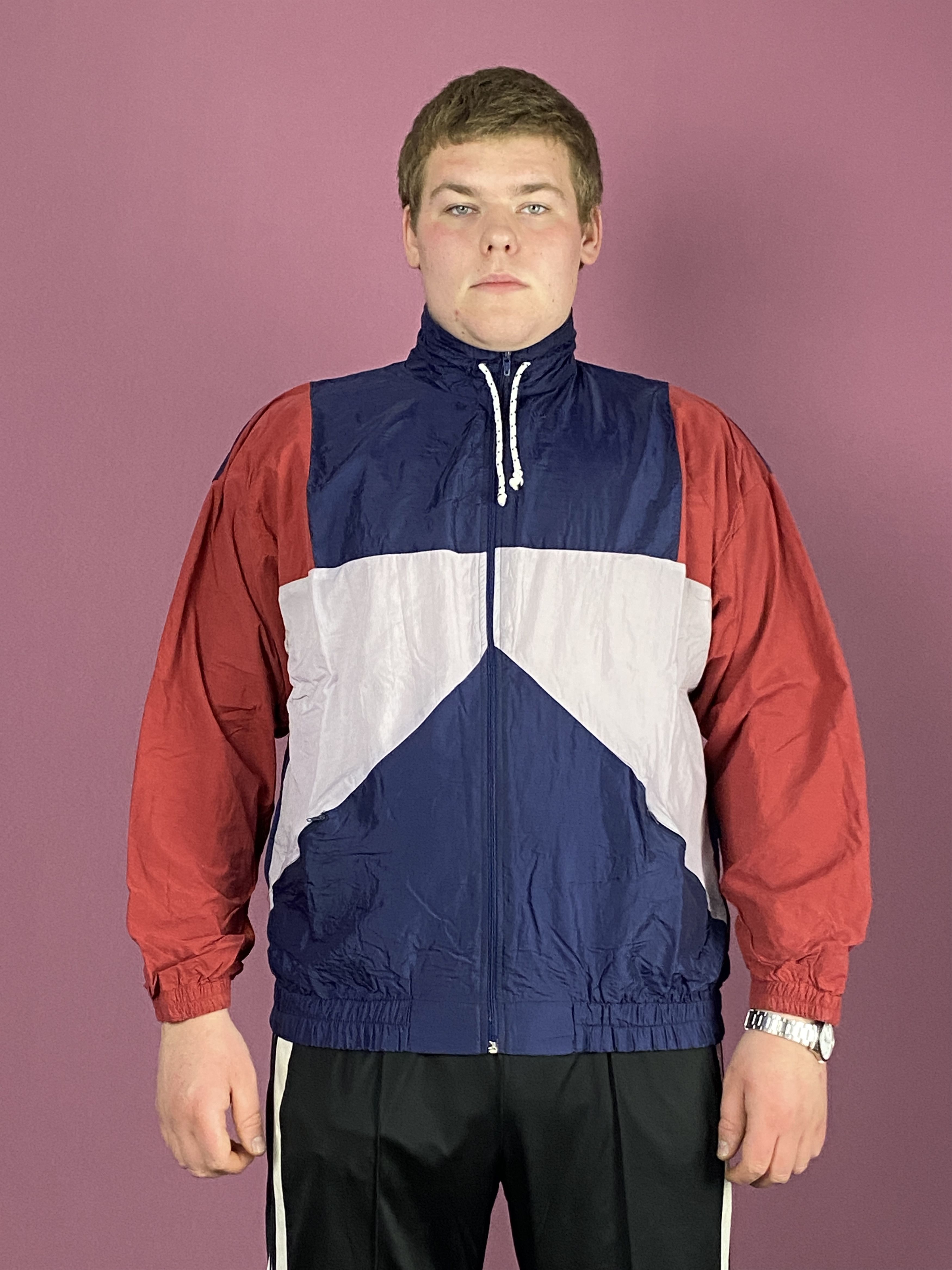 Vintage 90s North Peak Vintage Men's Windbreaker Jacket - XL Size US XL / EU 56 / 4 - 1 Thumbnail