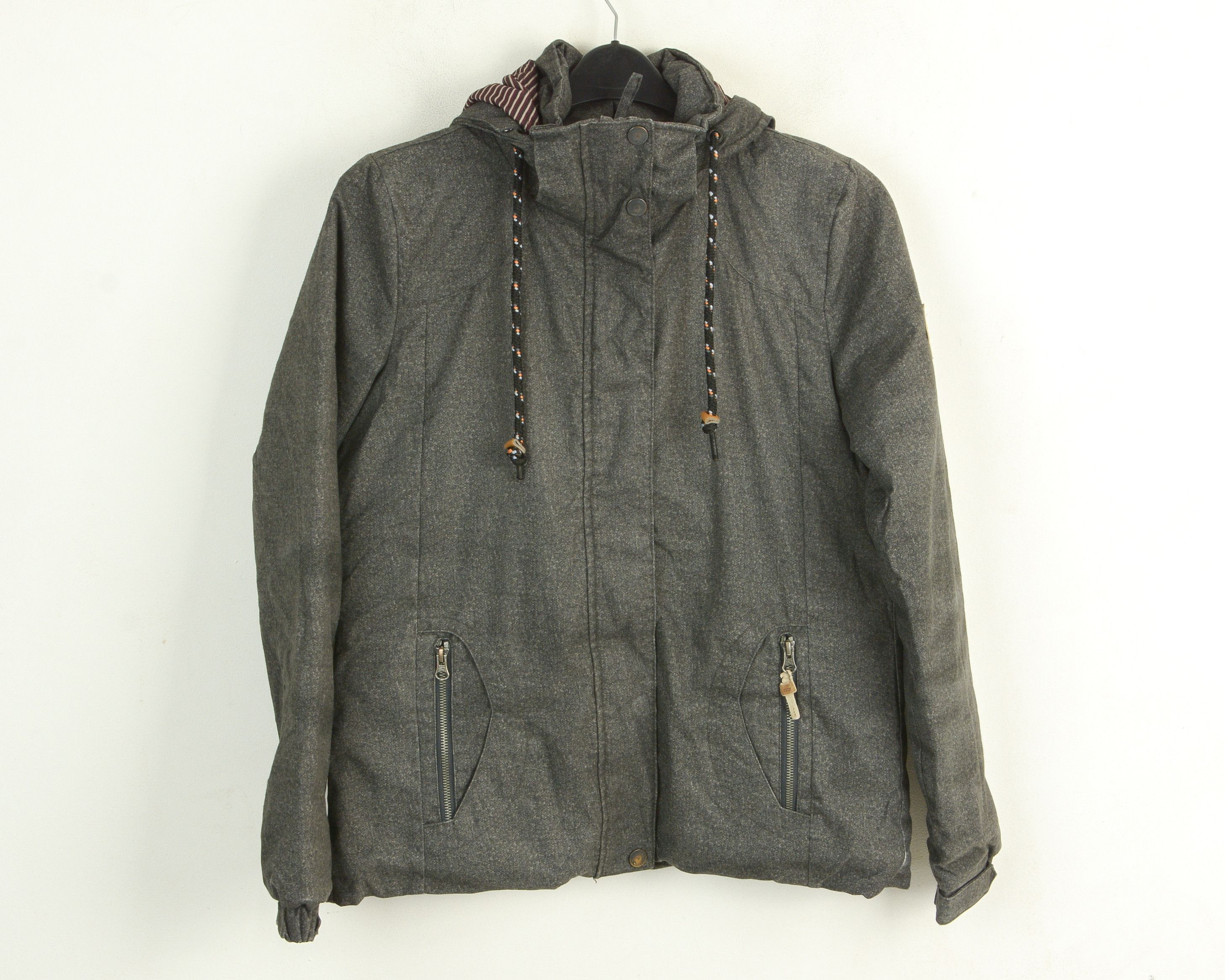 O'Neill Parka Womens L Jacket Coat Hooded Grey Ski Winter Snow Size L / US 10 / IT 46 - 1 Thumbnail