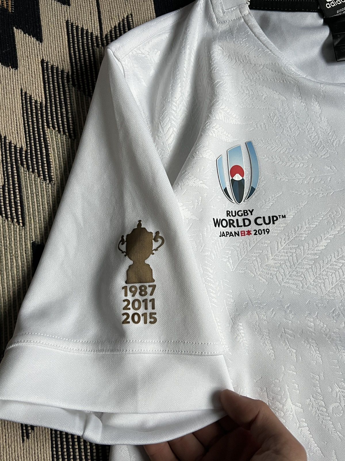 Adidas × All Blacks Adidas All Blacks World Cup Japan 2019 Rugby Jersey Size US L / EU 52-54 / 3 - 9 Thumbnail