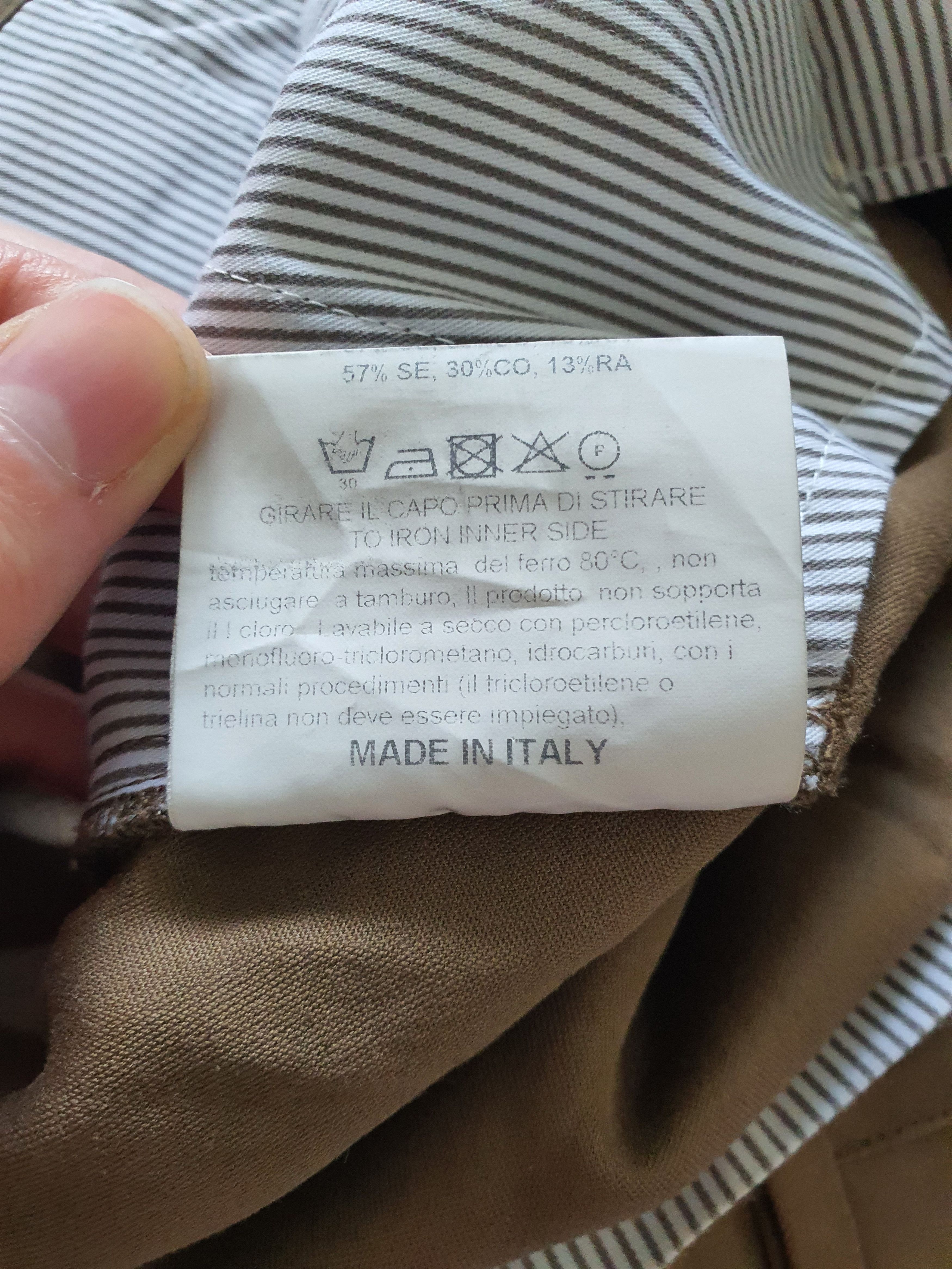 Golden Goose Deluxe Brand Venezia - Classic Chinos Trousers - Silk Size US 29 - 7 Thumbnail