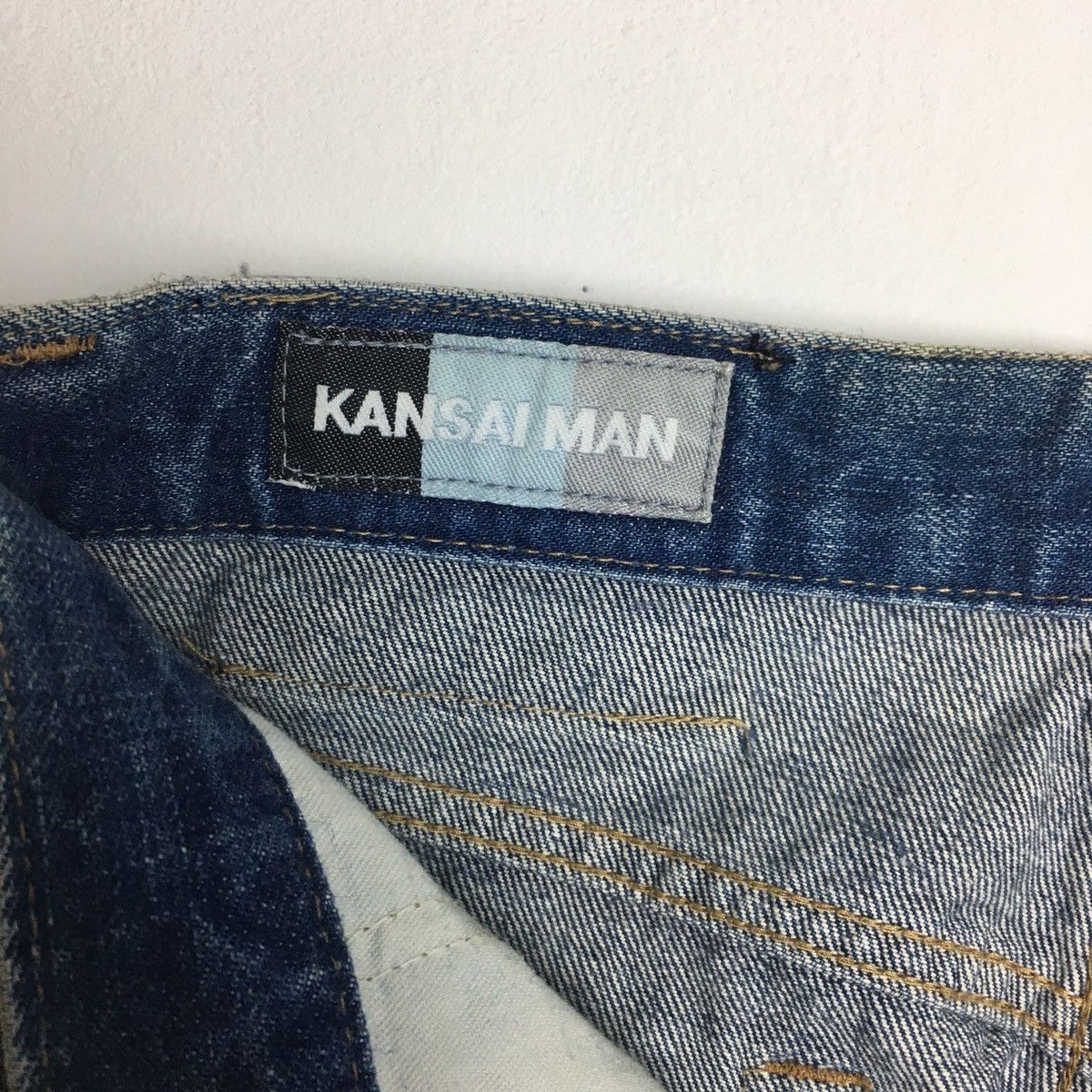 Kansai Yamamoto Kansai Man Selvedge Baggy Jeans Size US 26 / EU 42 - 10 Thumbnail