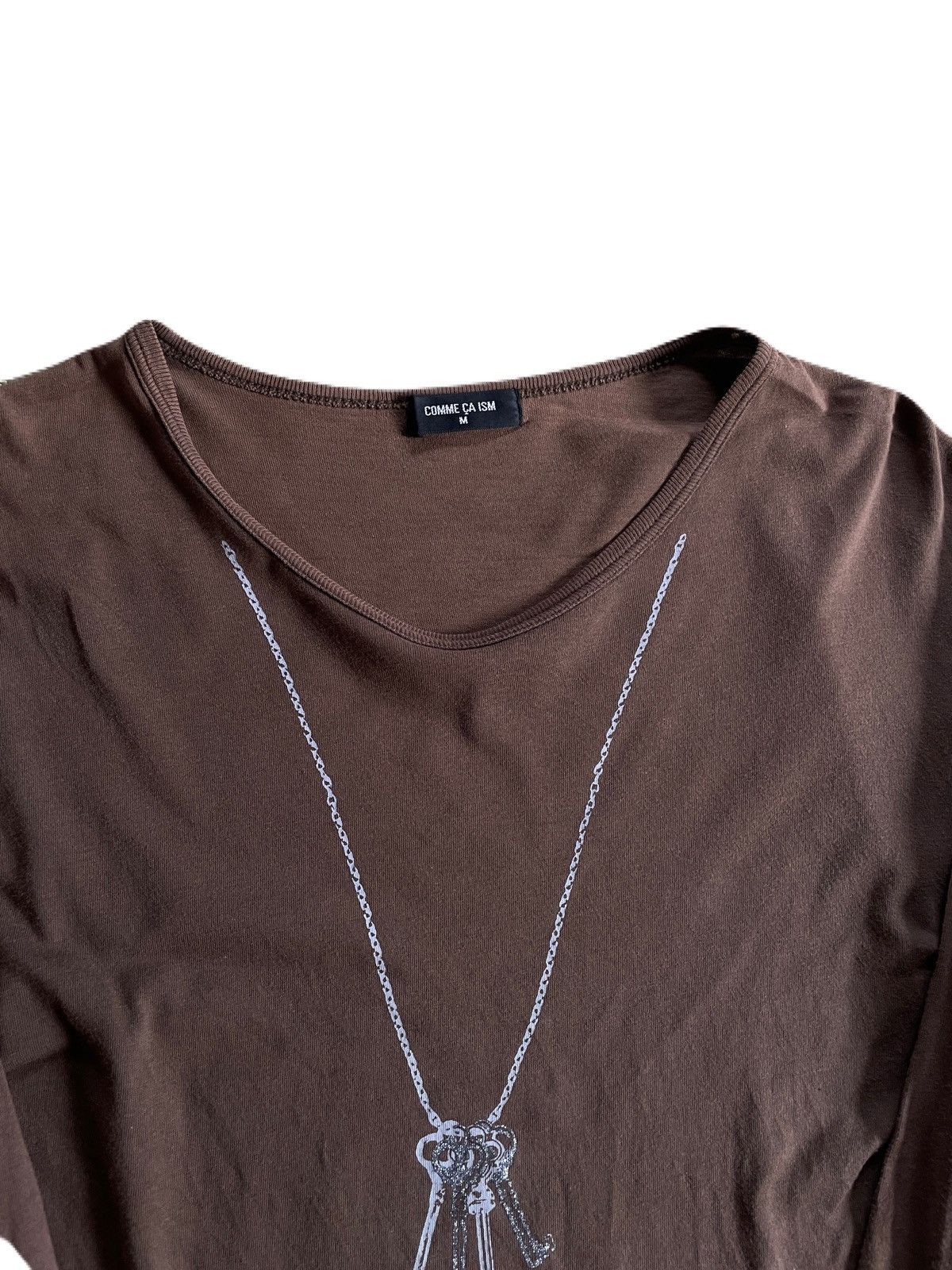 If Six Was Nine 2000s Japanese archive Vkei Key Necklace Long Sleeve Tee Size US S / EU 44-46 / 1 - 5 Thumbnail