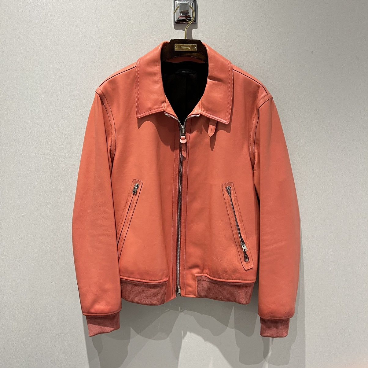 Tom Ford Tom Ford Leather Jacket in Medium Size US M / EU 48-50 / 2 - 1 Thumbnail