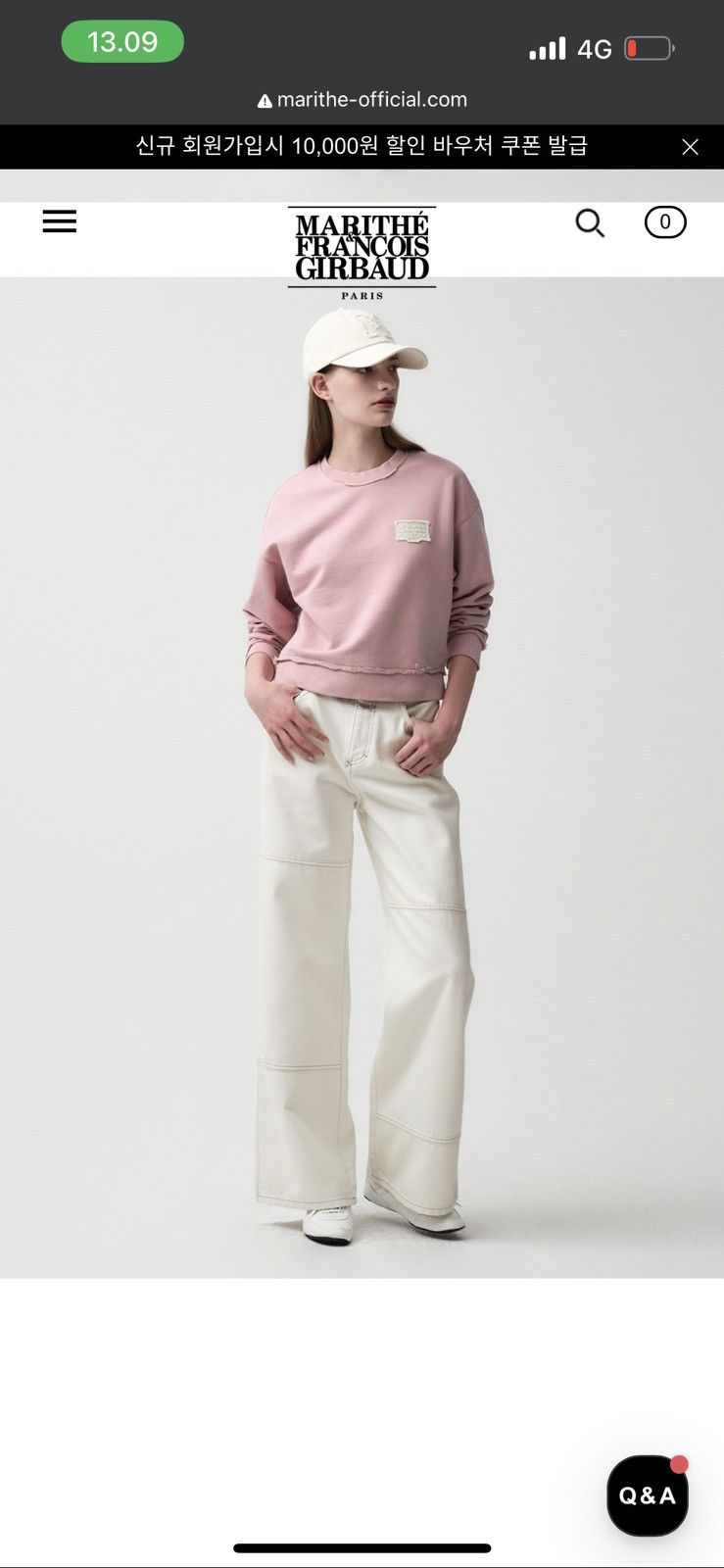 Marithe + Francois Girbaud Marithe Francois Girbaud Baggy Pants Size US 30 / EU 46 - 12 Thumbnail