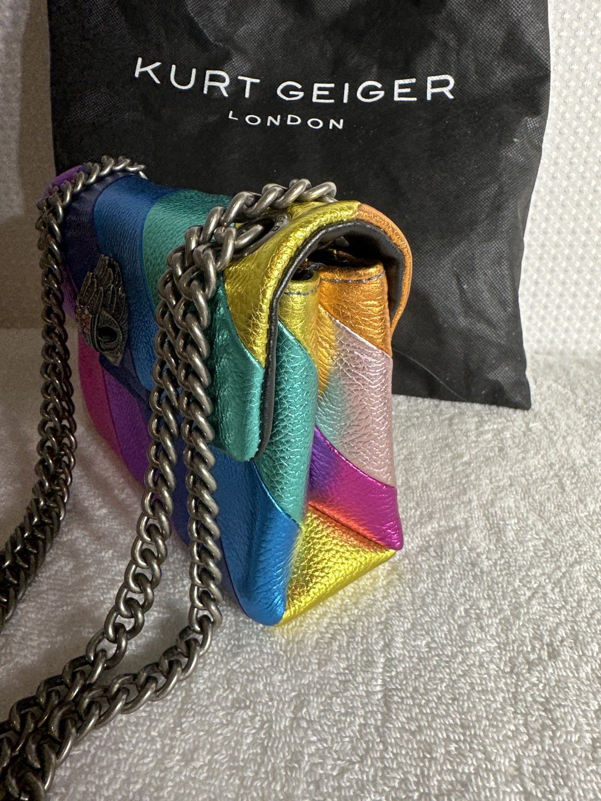 Kurt Geiger Mini Kensington Leather Crossbody Bag Size ONE SIZE - 4 Thumbnail