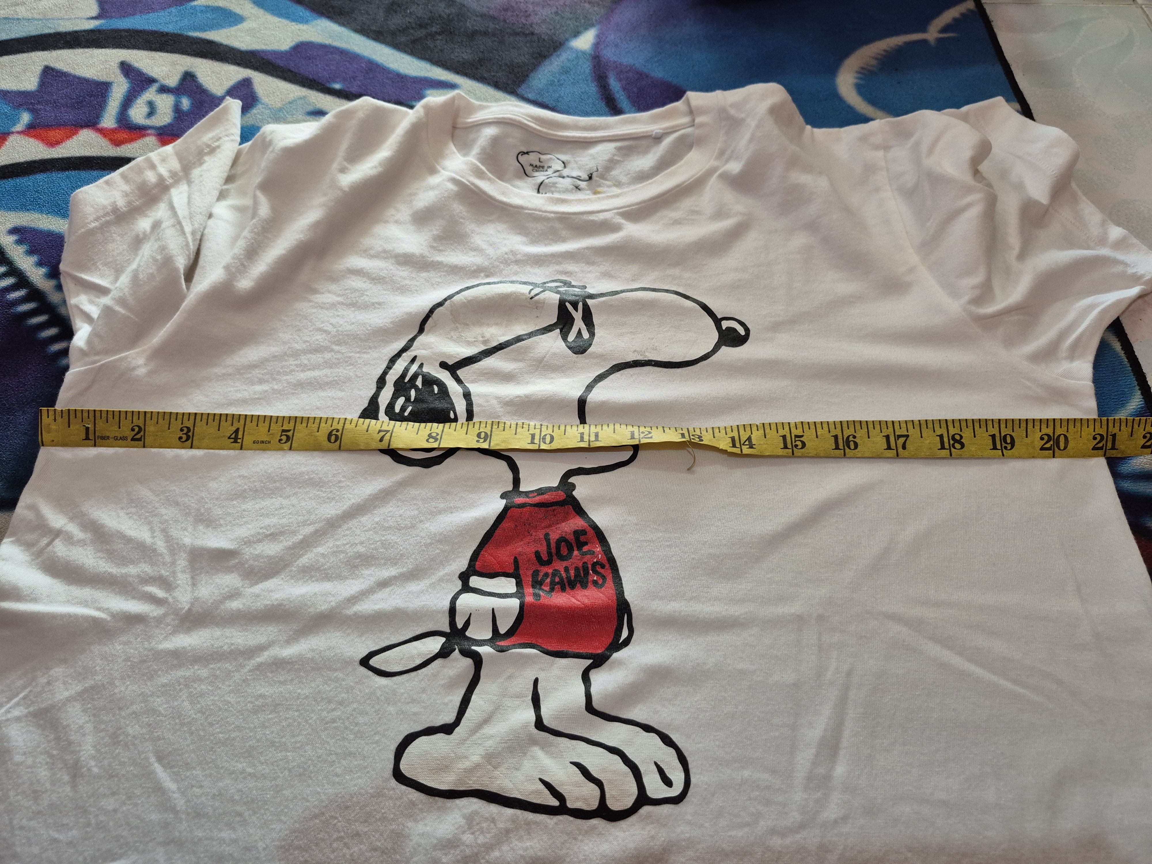 Kaws 🔥 Uniqlo Peanuts Snoopy Kaws Cartoon Designer Tee Size US L / EU 52-54 / 3 - 9 Thumbnail