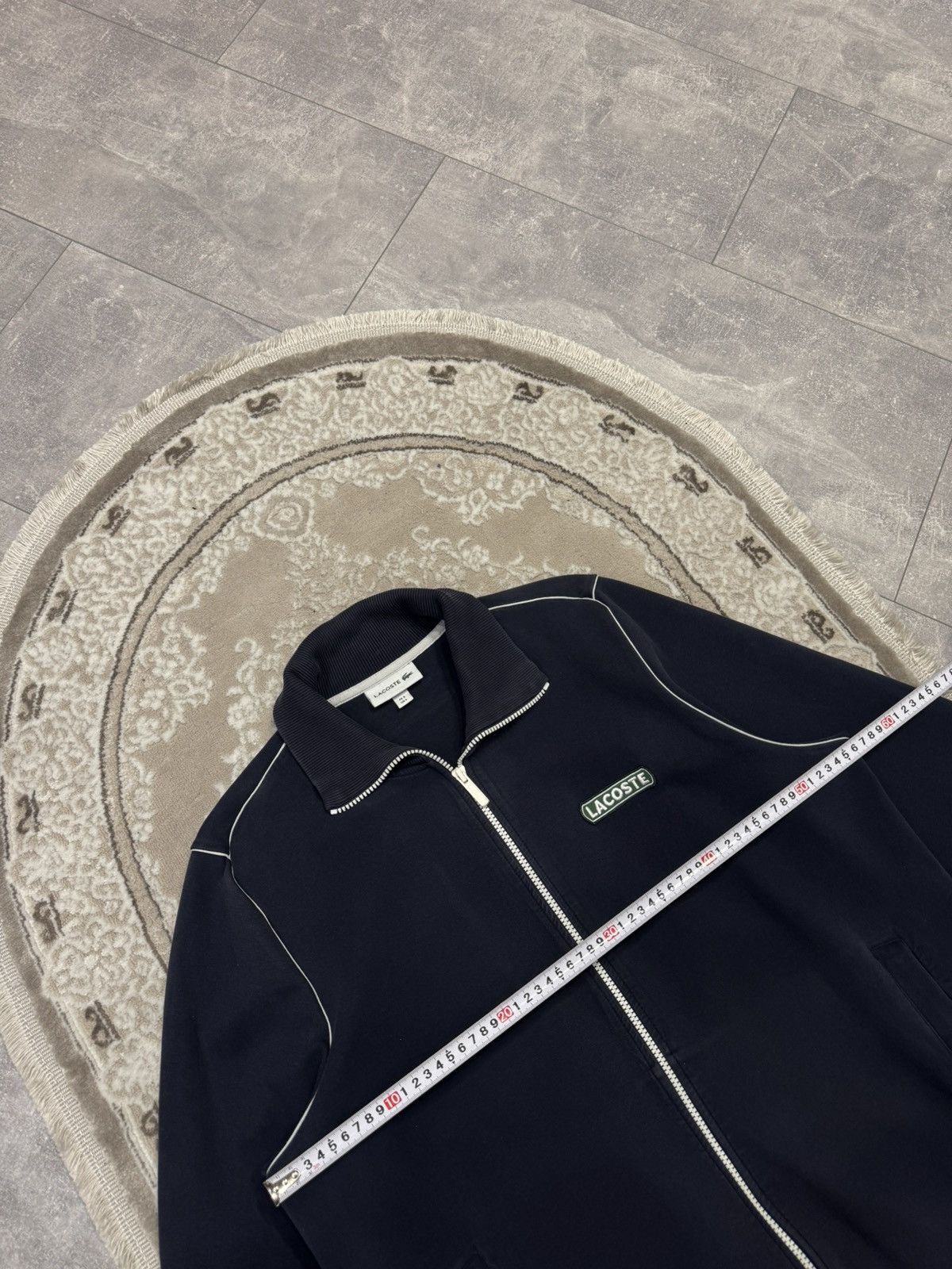 Lacoste 🐊 Vintage Lacoste Zip Up Sweatshirt Hoodie Y2K Size US L / EU 52-54 / 3 - 7 Thumbnail