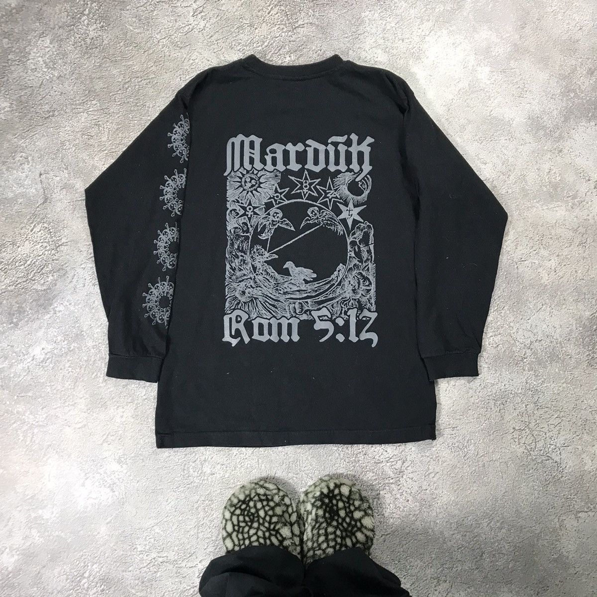 Vintage Vintage Y2K Graphic Tee Horror Skull All Over Print Grunge L Size US L / EU 52-54 / 3 - 5 Thumbnail