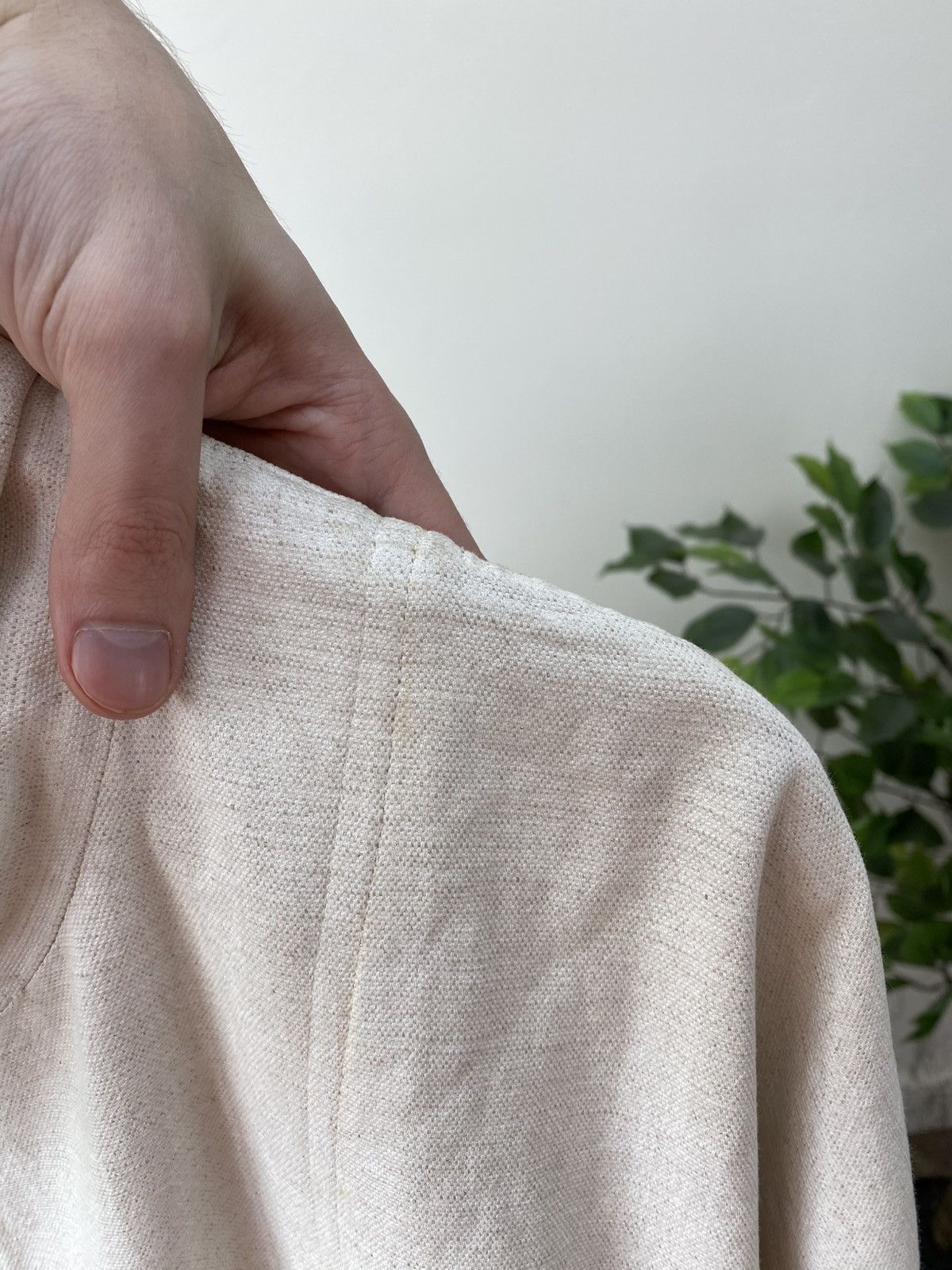 OSKA Vintage OSKA Linen Blend Zip Oversized Heavyweight Coat Size L / US 10 / IT 46 - 9 Thumbnail
