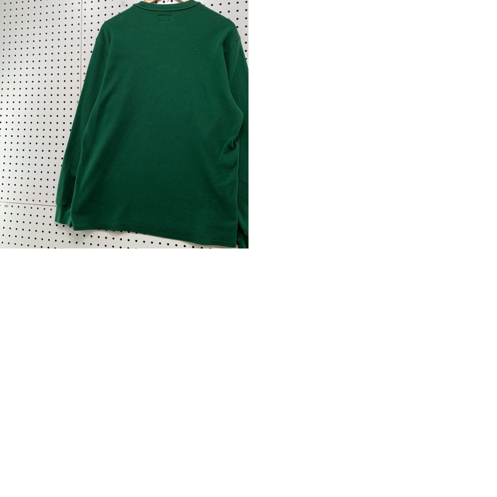 Polo Ralph Lauren Polo Ralph Lauren Thermal Shirt Mens XL Green Long Sleeve Sleepwear Waffle Knit Size US XL / EU 56 / 4 - 9 Thumbnail