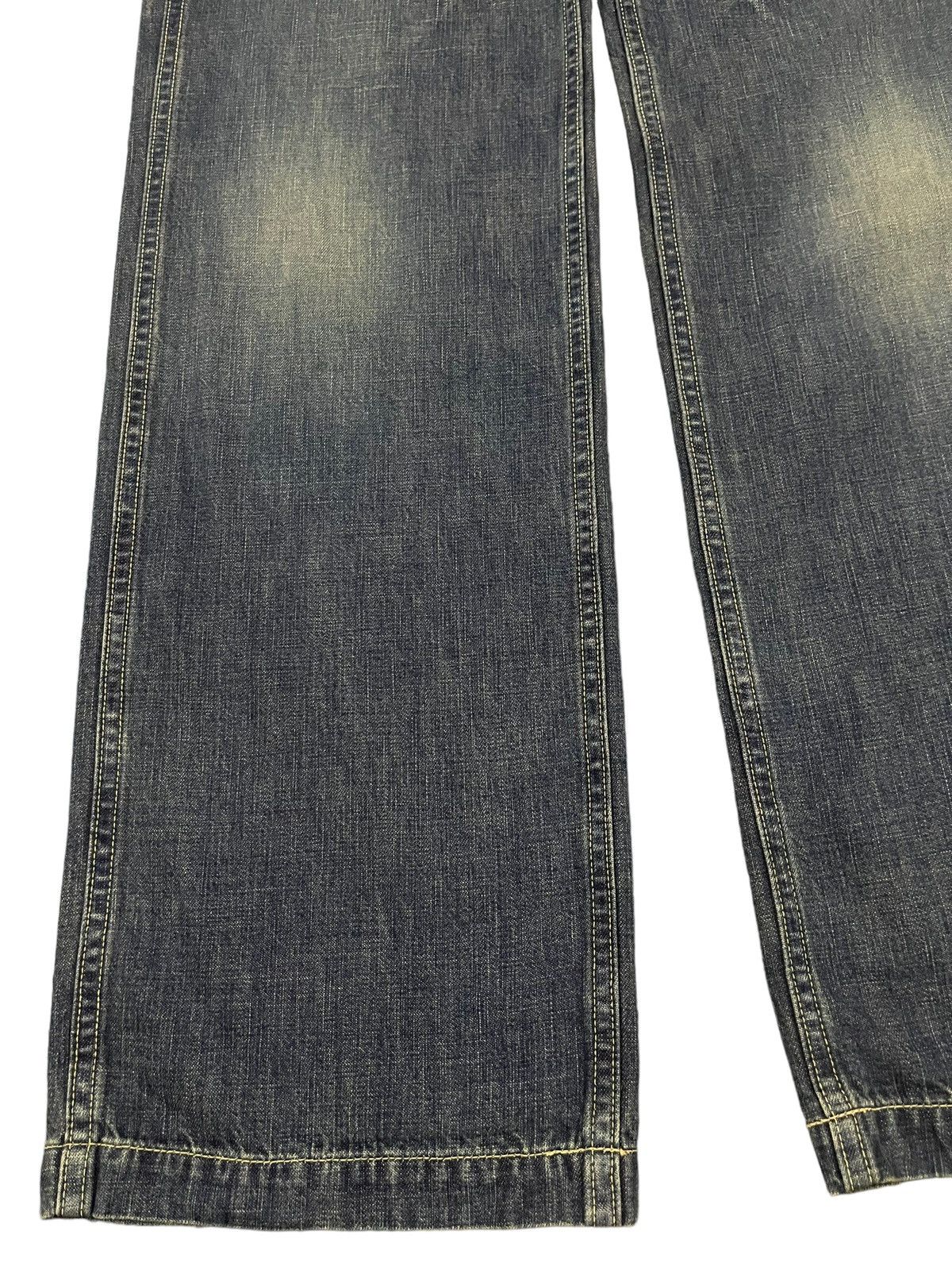 14th Addiction Vintage Japanese Brand Blue Wash Style Baggy Jeans Size US 30 / EU 46 - 5 Thumbnail