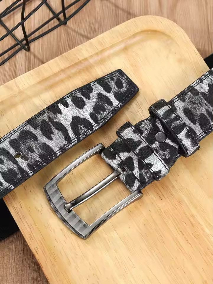 Leather 130 cm Mizuhara x Maki Camo Pu Leather Belt Size ONE SIZE - 3 Thumbnail