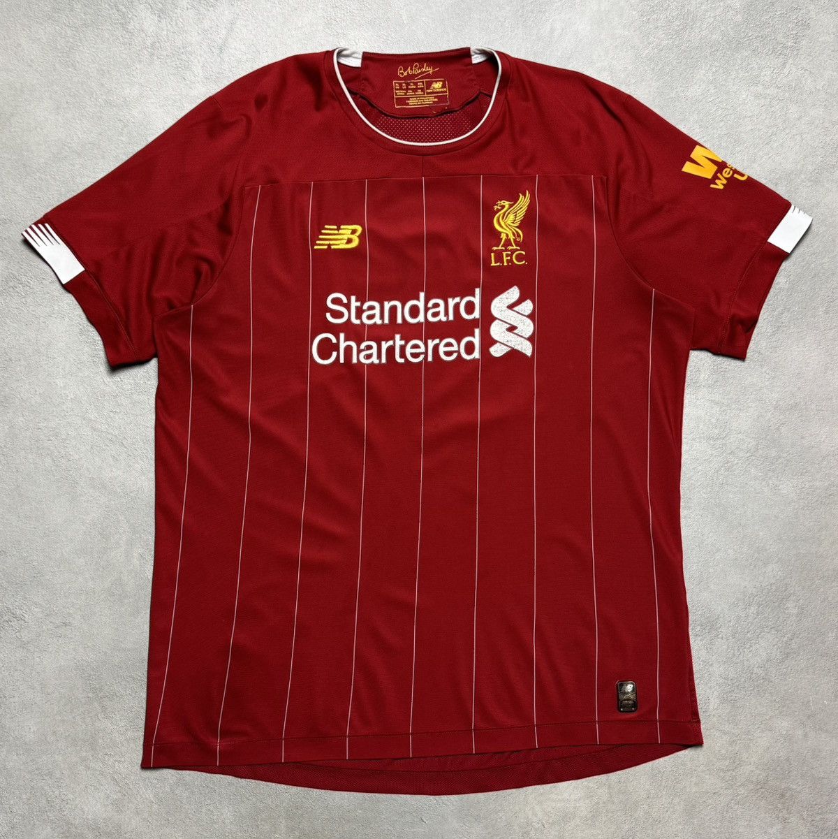 New Balance Liverpool 2019 2020 Home Shirt Soccer Jersey New Balance Size US XL / EU 56 / 4 - 1 Thumbnail
