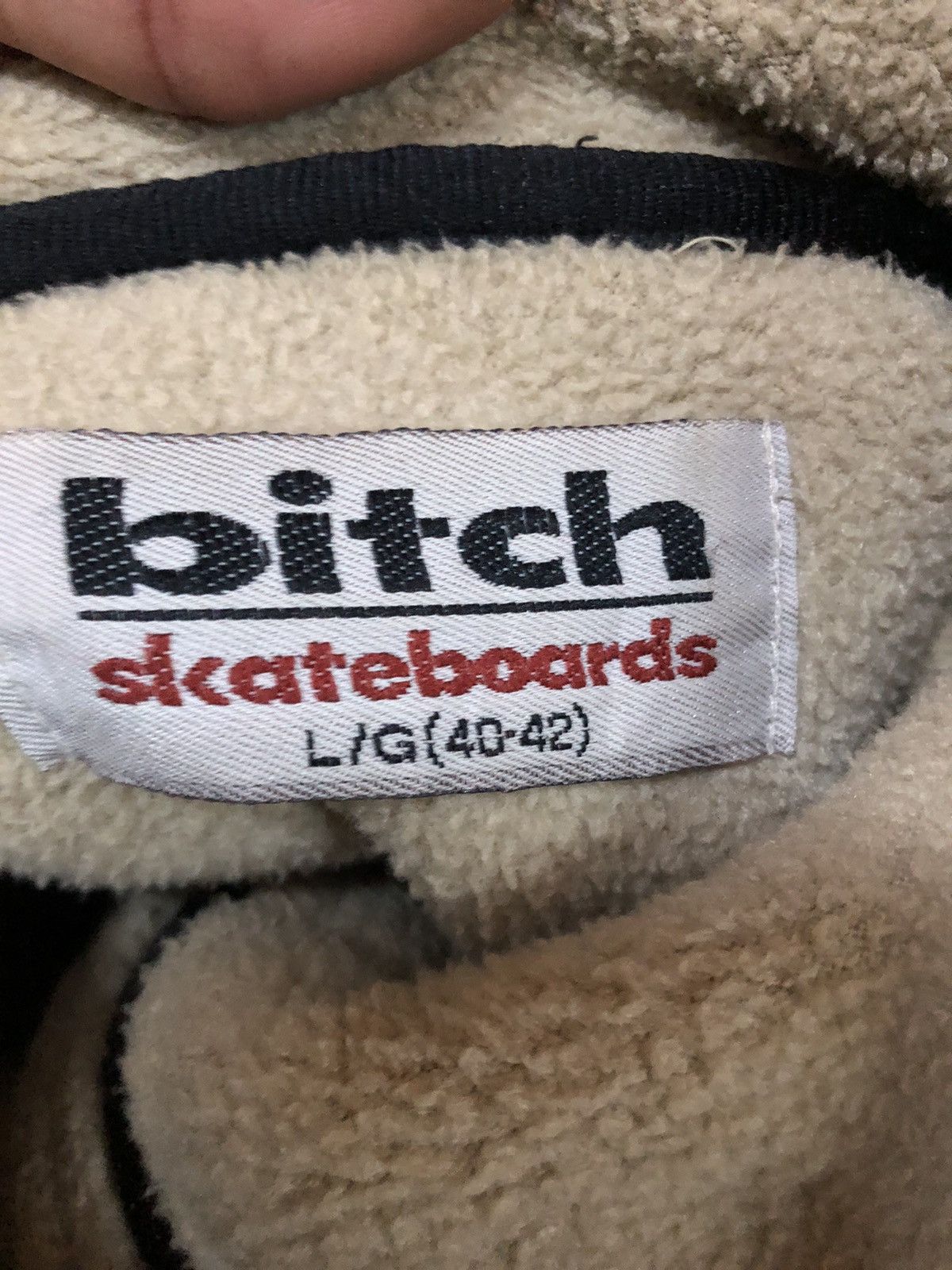 Other Bitch Skateboards Fleece Sweater Size US L / EU 52-54 / 3 - 3 Thumbnail