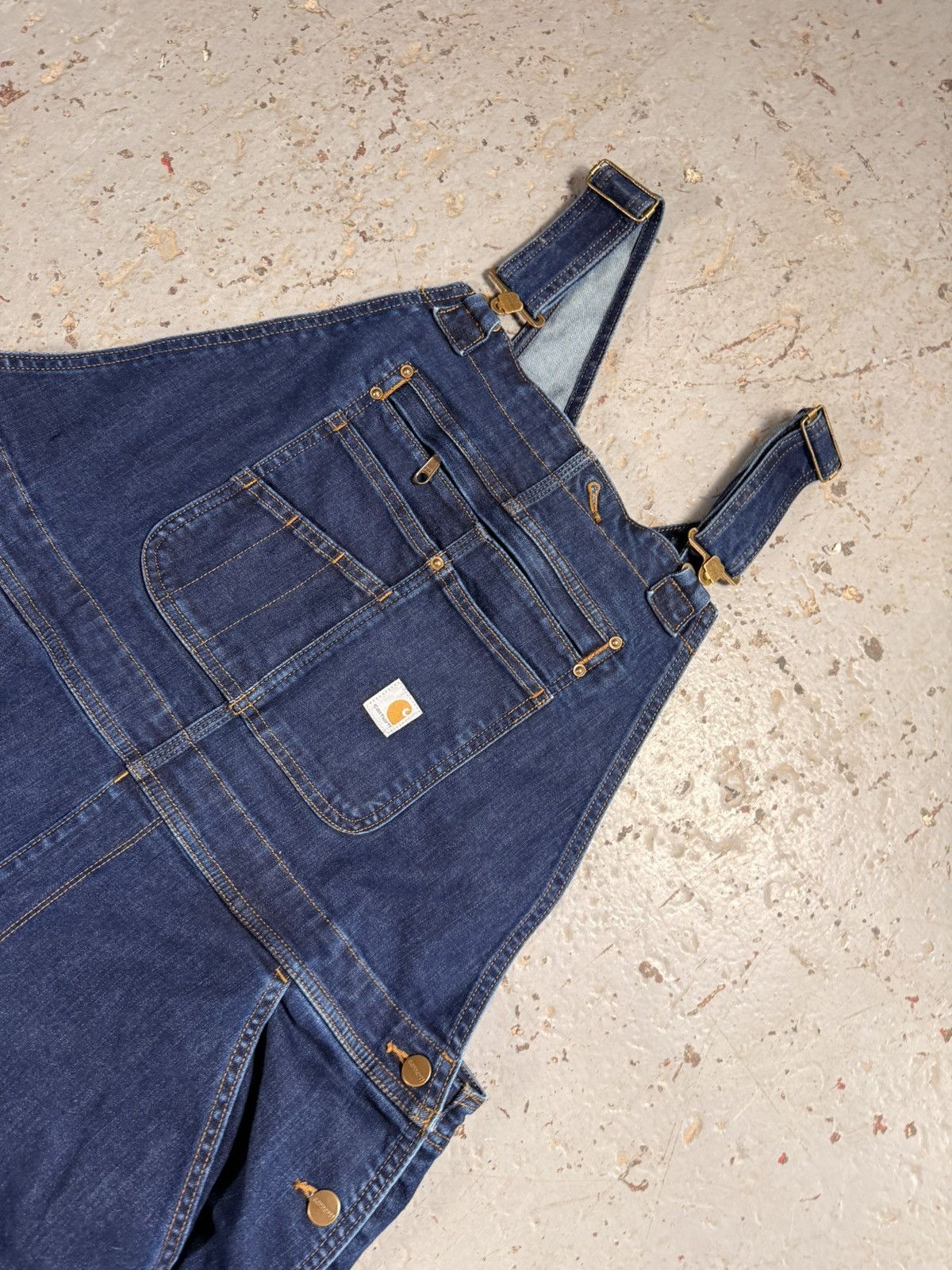 Carhartt Classic Blue Denim Carhartt Overalls Size US 42 / EU 58 - 4 Thumbnail
