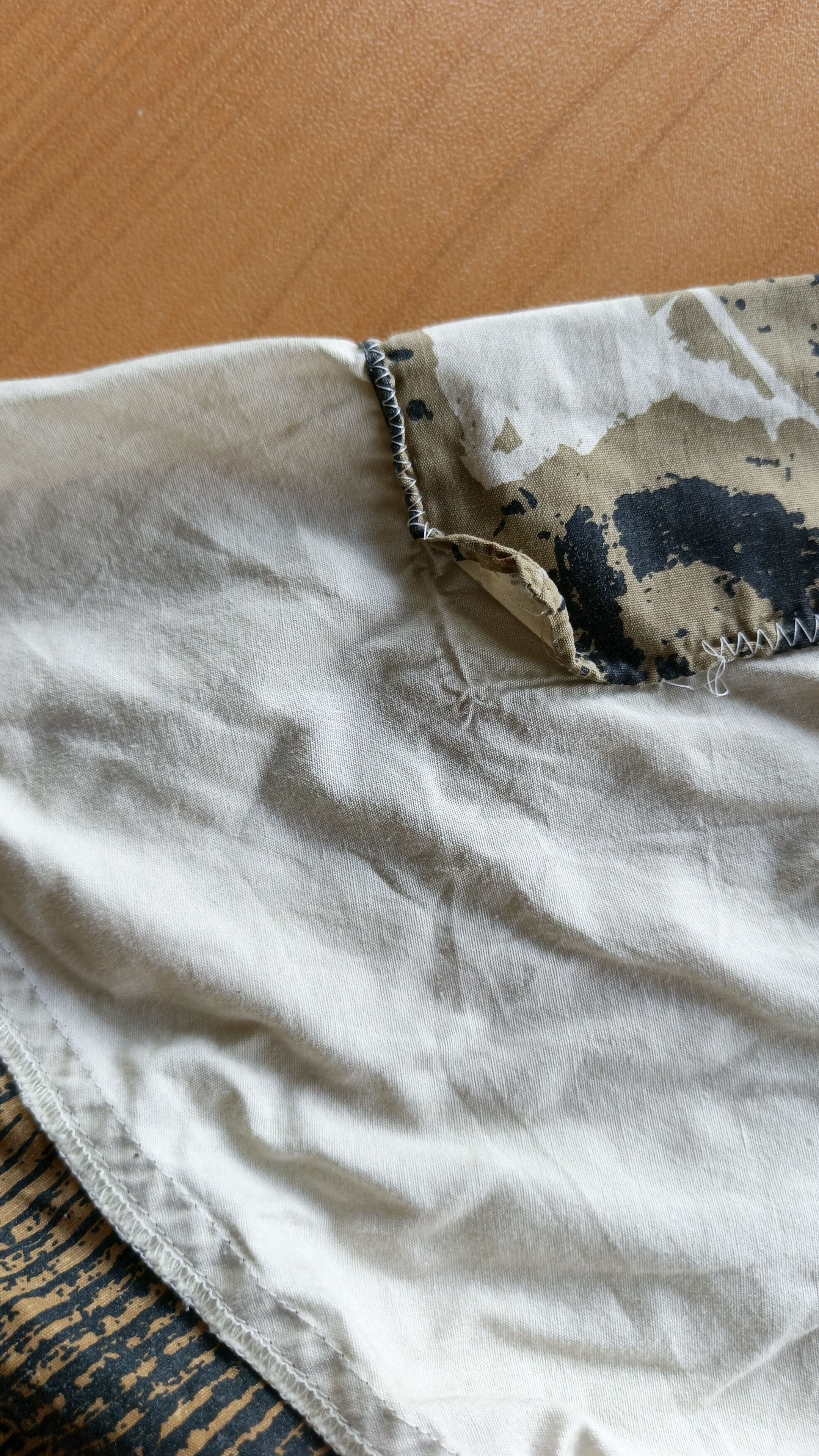 Vintage Vintage Ficce Yoshiyuki Konishi Handmade Patchwork Shirt Size US XL / EU 56 / 4 - 10 Thumbnail