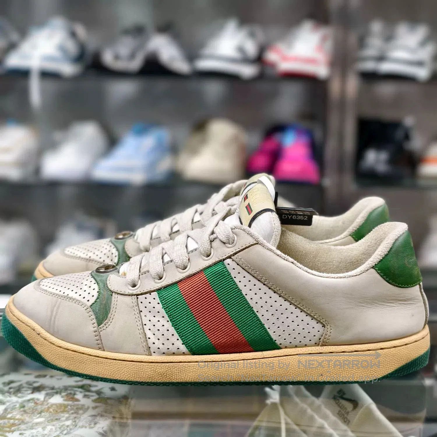 Gucci gucci distressed sneakers size 8 for men. Size US 10 / EU 43 - 4 Thumbnail