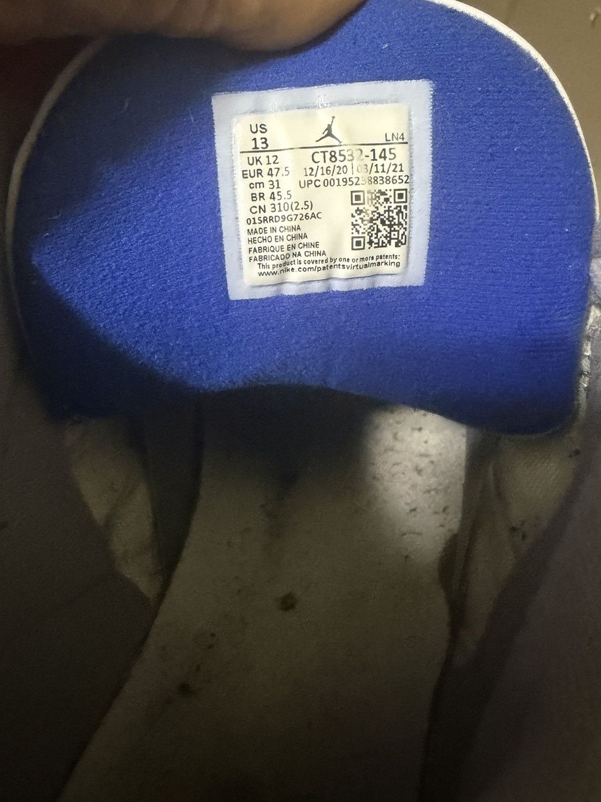 Jordan Brand Jordan Racer Blue 3s Size US 13 / EU 46 - 6 Thumbnail