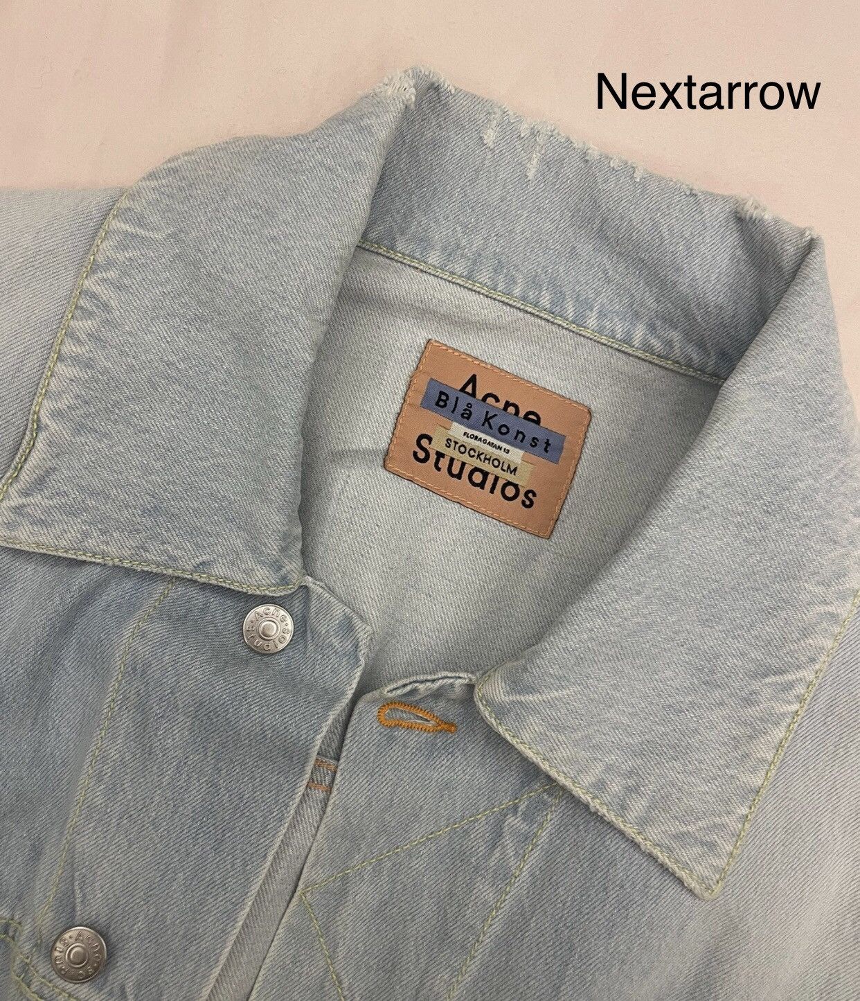 Acne Studios Acne studios Denim jacket 2412-Nextarrow Size US XXS / EU 40 - 2 Thumbnail