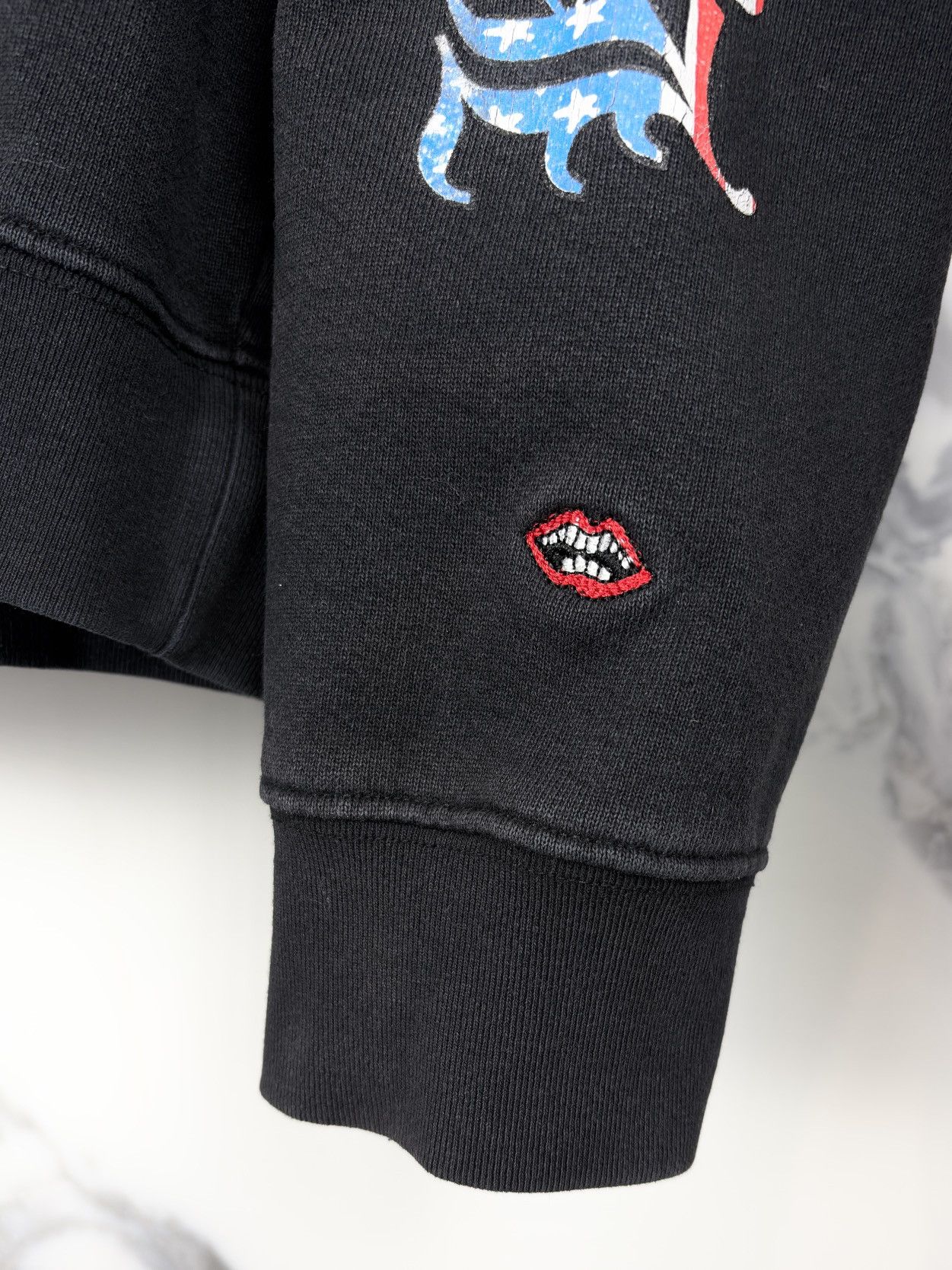 Chrome Hearts Chrome Hearts Thrashed Matty Boy USA Flag Scroll Hoodie Size US M / EU 48-50 / 2 - 9 Thumbnail