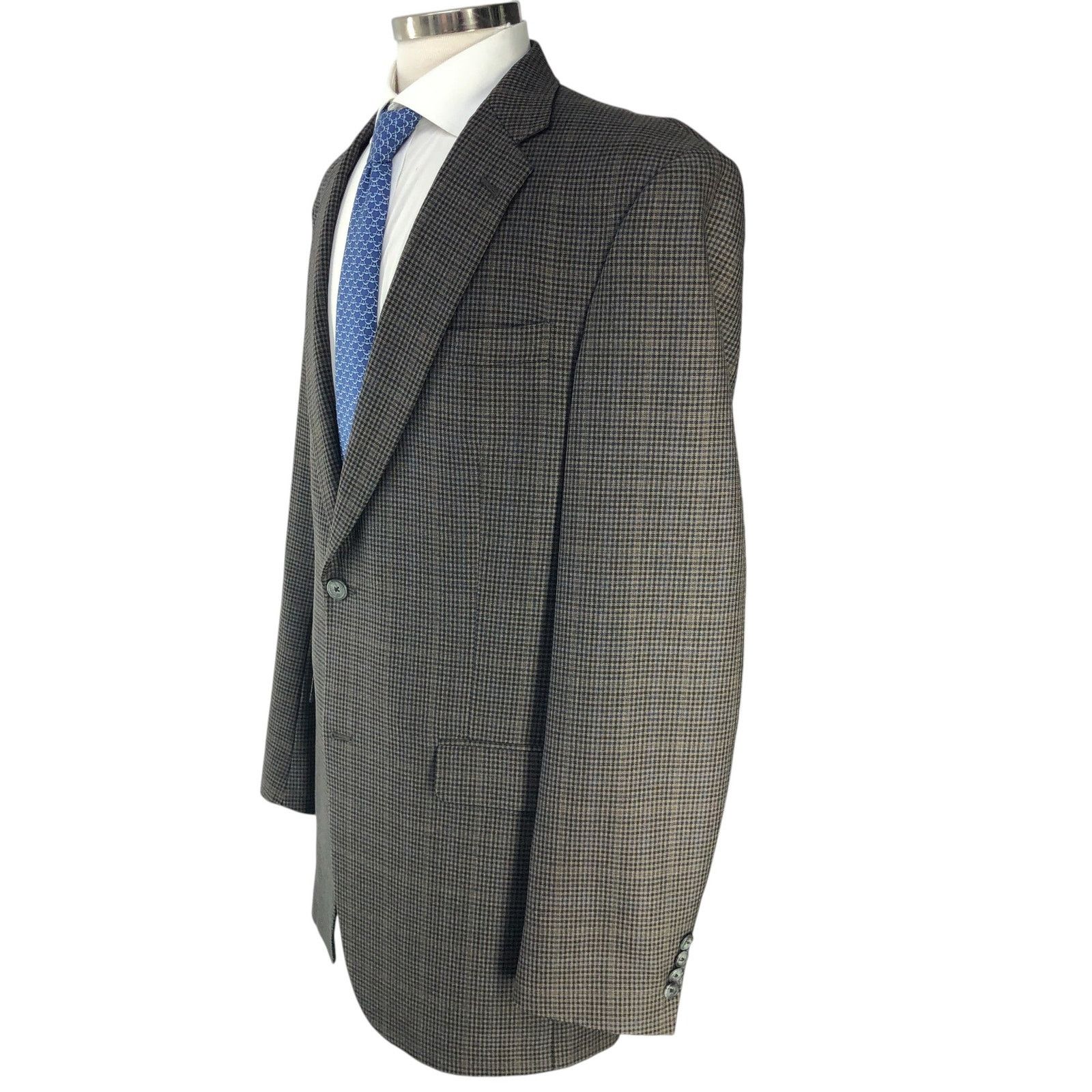 Hart Schaffner Marx Hart Schaffner Marx HSM Gold Trumpeter Size 42XL Sport Coat Size 42L - 6 Thumbnail