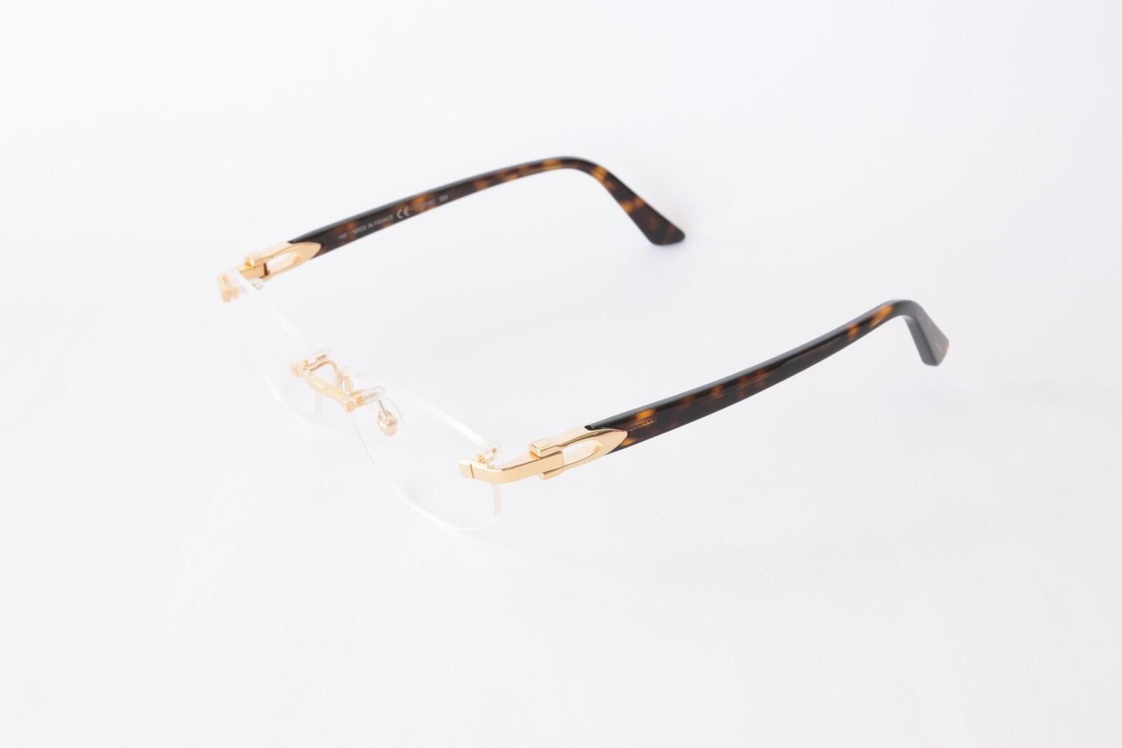 Cartier New Cartier eyewear optical eyeglasses CT0318O 002 gold Size ONE SIZE - 1 Thumbnail