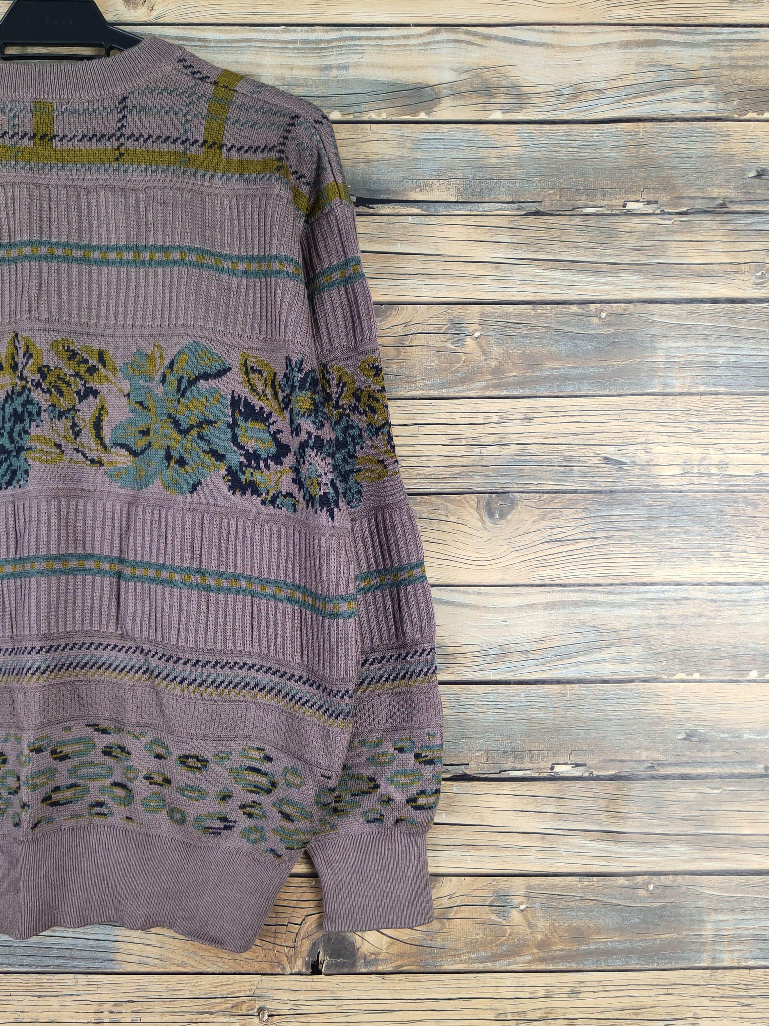 Vintage Oaks Edition Pink Knitwear Sweatshirts #W1342 Size US L / EU 52-54 / 3 - 9 Thumbnail