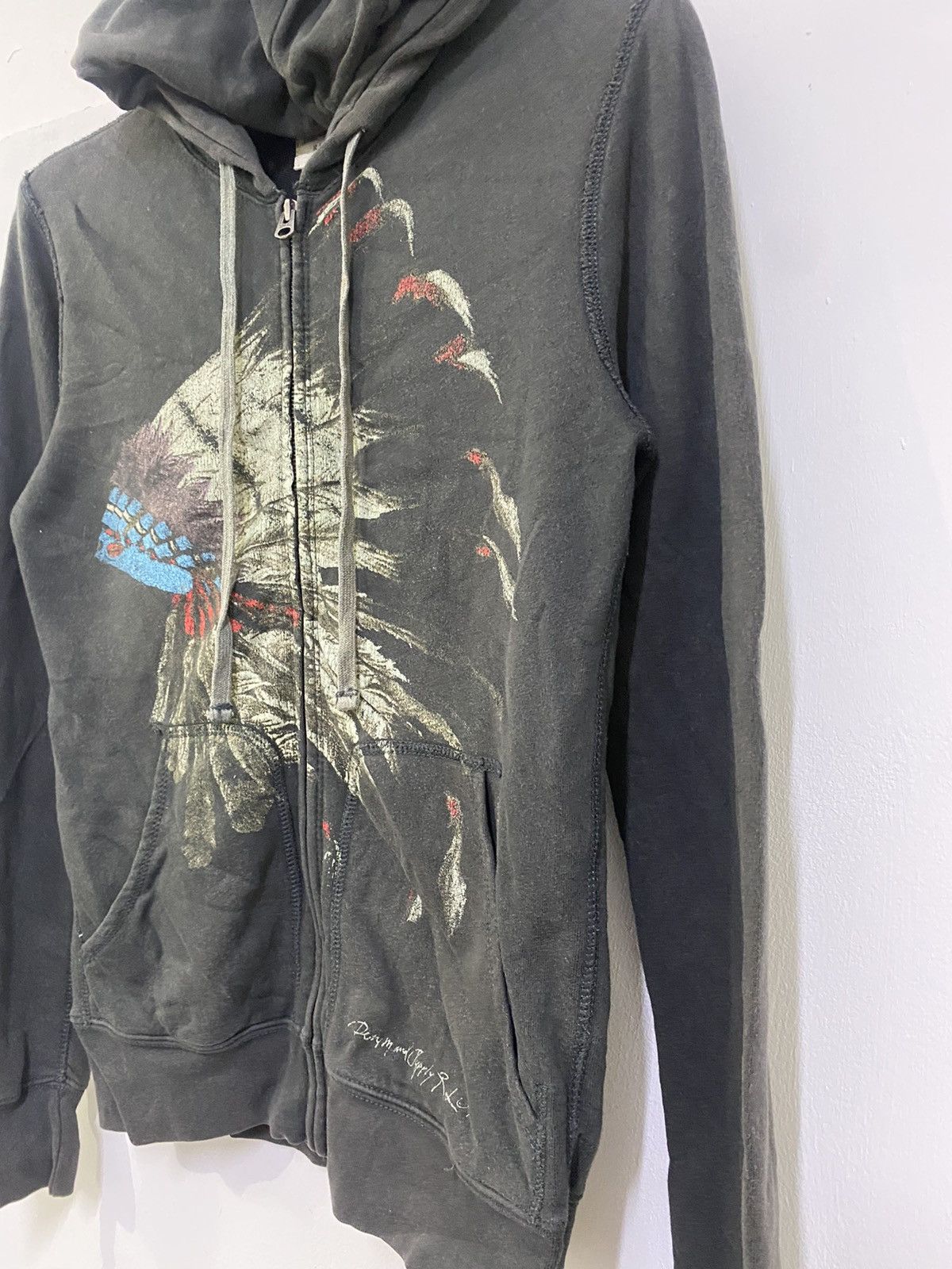 Denim & Supply Ralph Lauren 💥APACHE DENIM AND SUPPLY RAPLH LAUREN ZIPPER UP HOODIE Size US XS / EU 42 / 0 - 3 Thumbnail