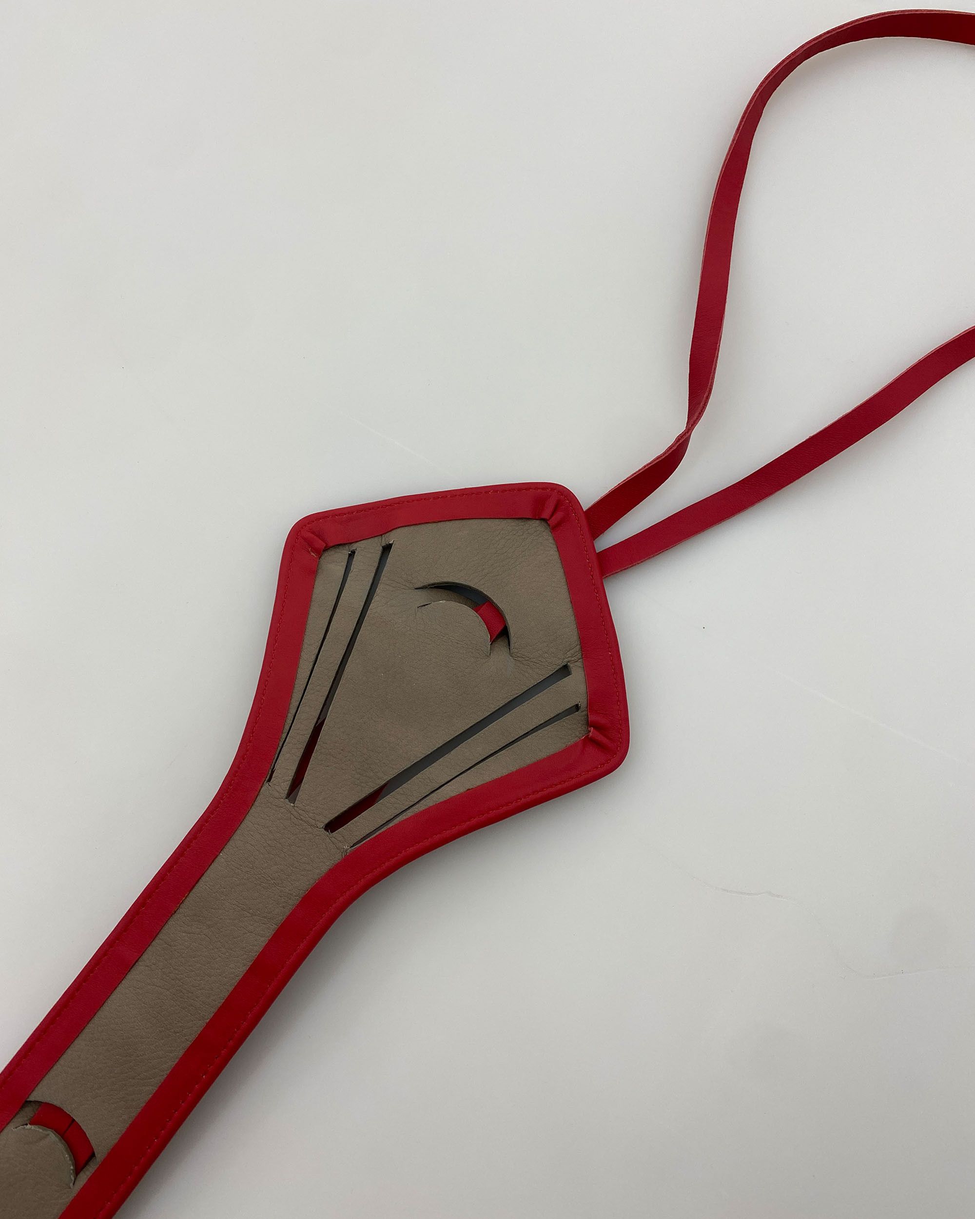Marithe + Francois Girbaud 2010s Leather Belt Size ONE SIZE - 4 Thumbnail