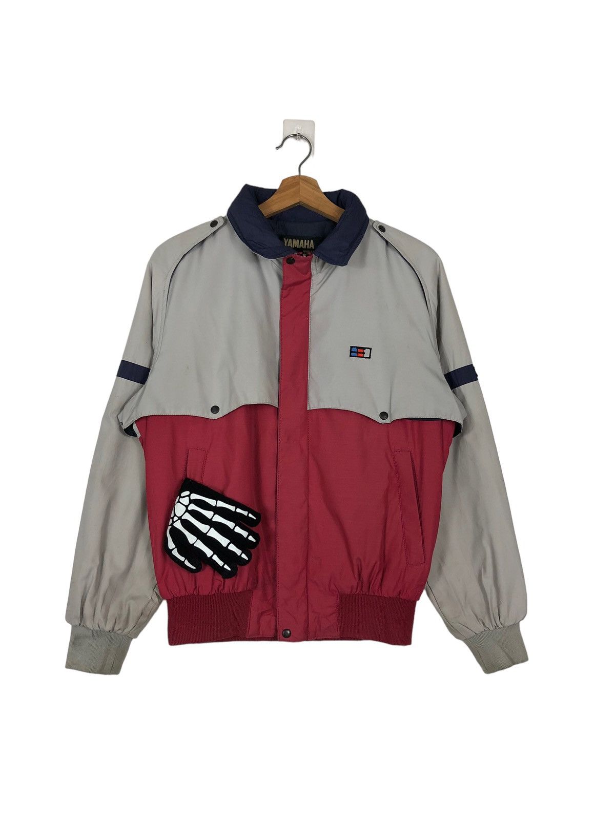 Yamaha 🔥90’s VINTAGE BOMBER JACKET YAMAHA RACING SPORTSWEAR Size US M / EU 48-50 / 2 - 1 Thumbnail