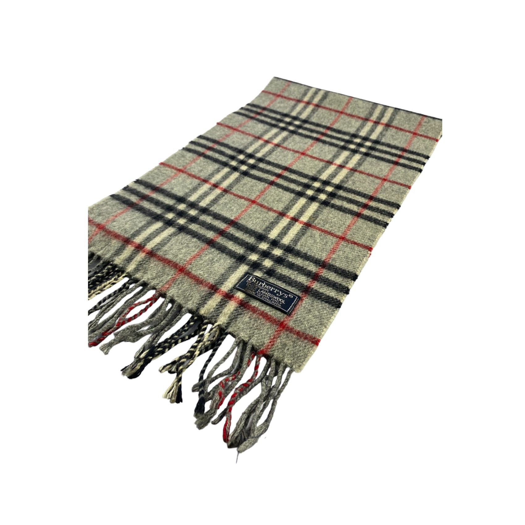 Burberry × Vintage Burberry Scarf / Muffler / Neckwear - WW1024 Size ONE SIZE - 3 Thumbnail