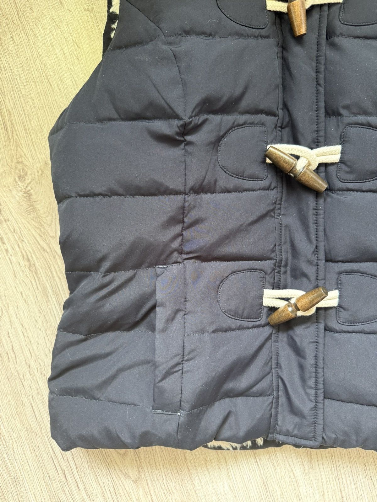 Abercrombie & Fitch Y2K Abercrombie & Fitch Hooded Padded Vest Sherpa Toggle Size L / US 10 / IT 46 - 3 Thumbnail