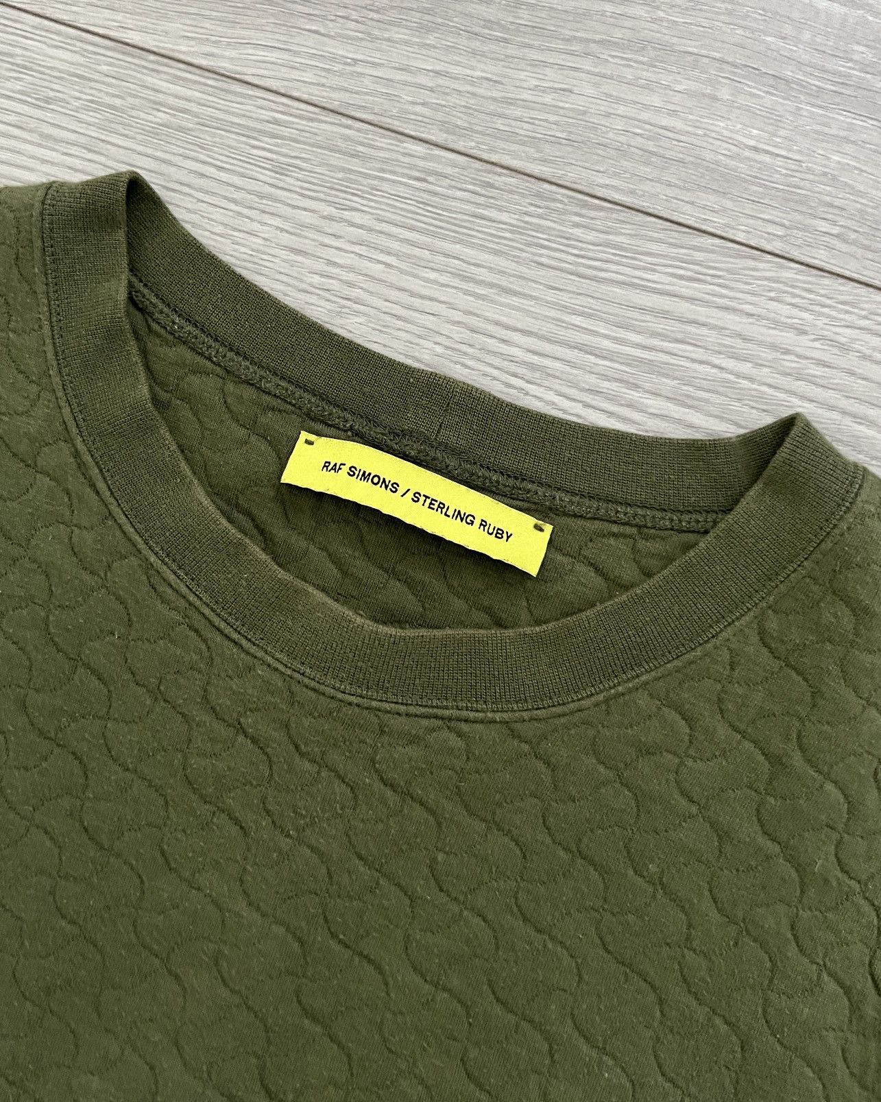 Raf Simons × Sterling Ruby Sterling Ruby AW2014 'Fathers' Abus Lang Textured Sweater Size US S / EU 44-46 / 1 - 5 Thumbnail
