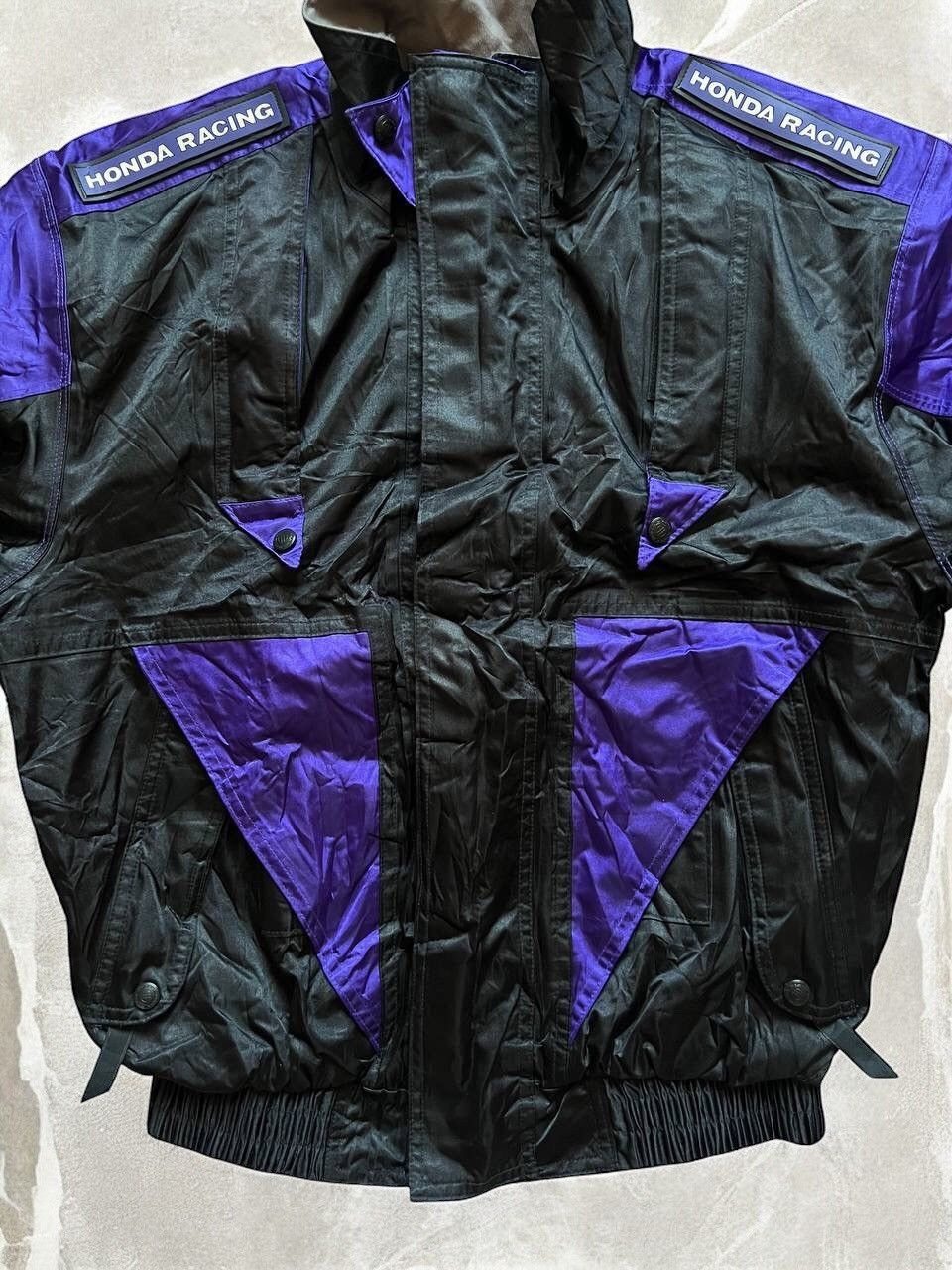 Honda × Japanese Brand Vintage HONDA HRC RACING BOMBER JAPAN MADE🇯🇵 Moto bike jacket Size US M / EU 48-50 / 2 - 5 Thumbnail