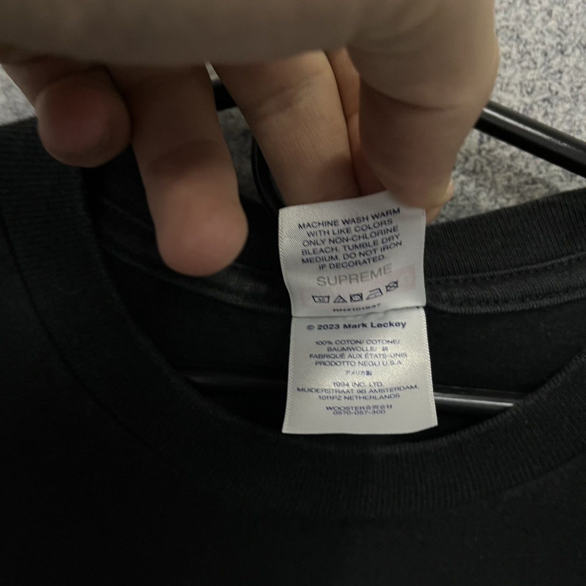 Supreme Supreme T-Shirt Big Logo Black Size US M / EU 48-50 / 2 - 11 Thumbnail