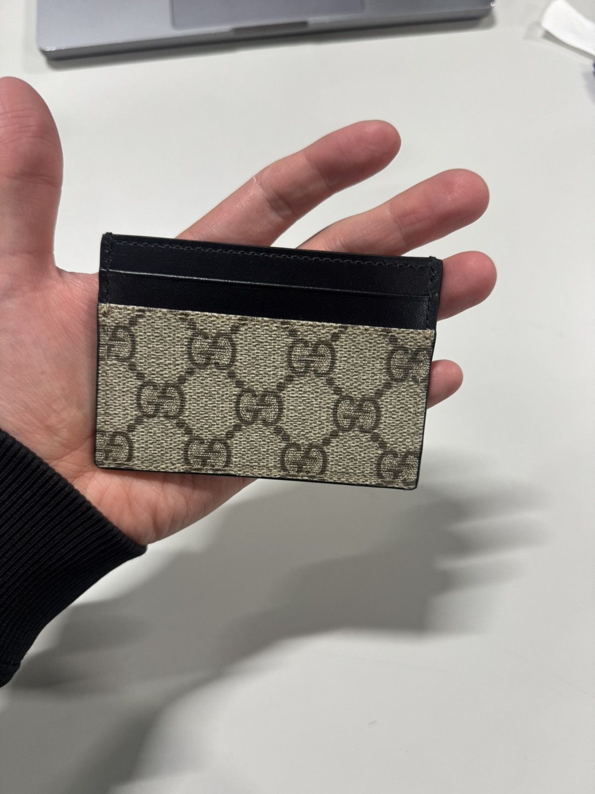 Gucci GG Canvas Card Holder NEW 350$
