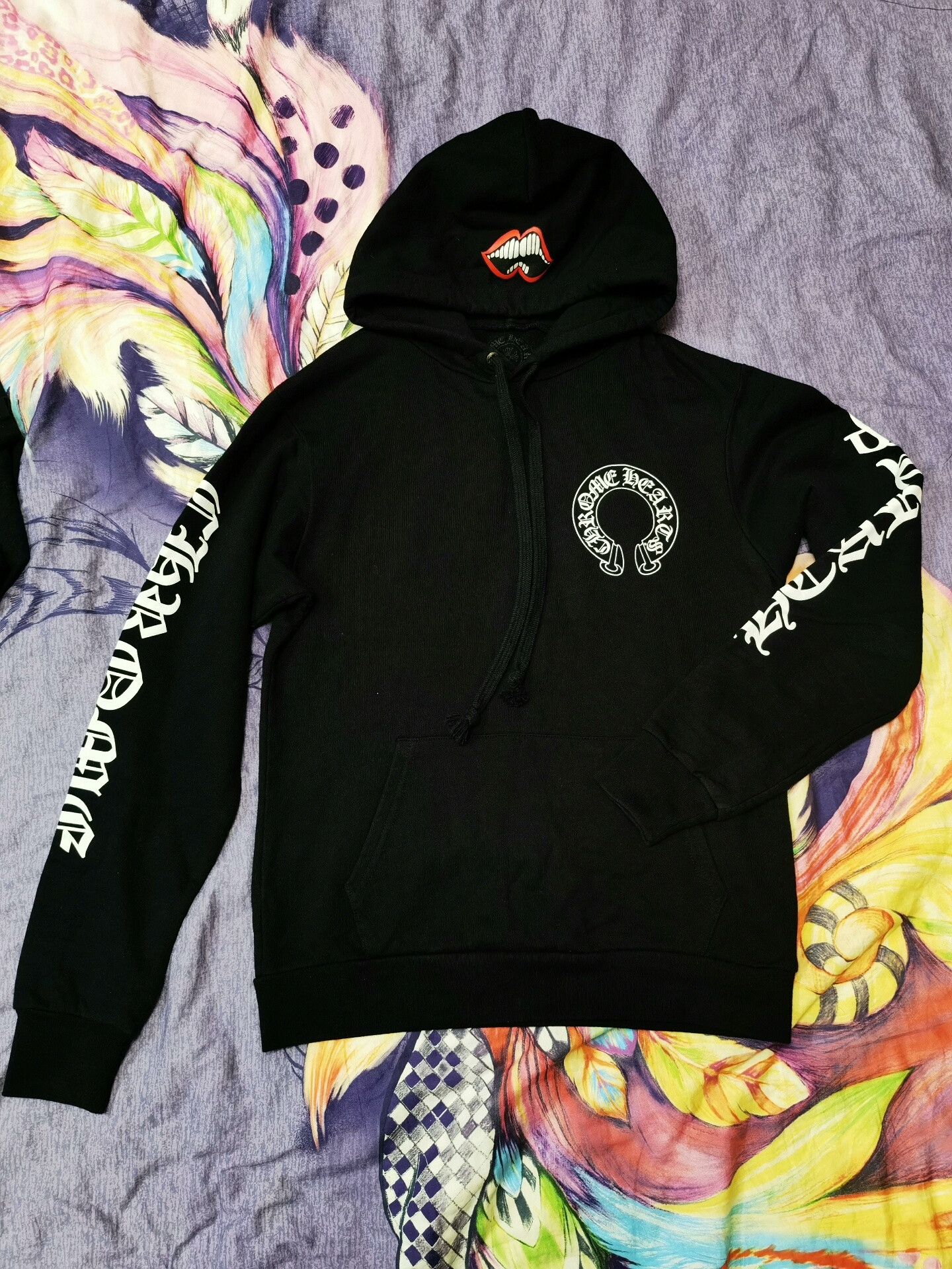 Chrome Hearts Chrome Hearts Mattyboy Red Lips Horseshoe Hoodie Size US S / EU 44-46 / 1 - 1 Thumbnail