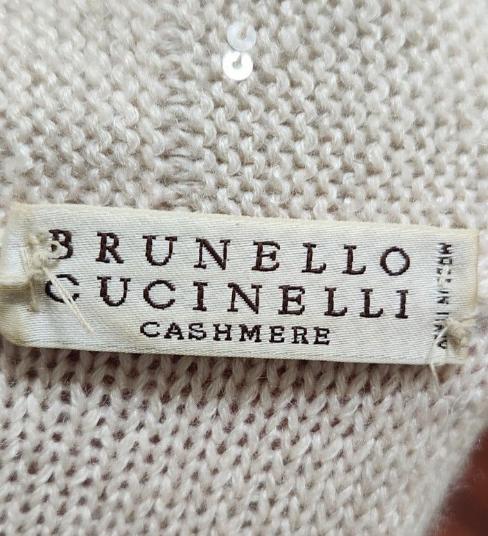 Brunello Cucinelli Brunello Cucinelli Sleeveless Shawl Cardigan Speckled Size M / US 6-8 / IT 42-44 - 12 Thumbnail