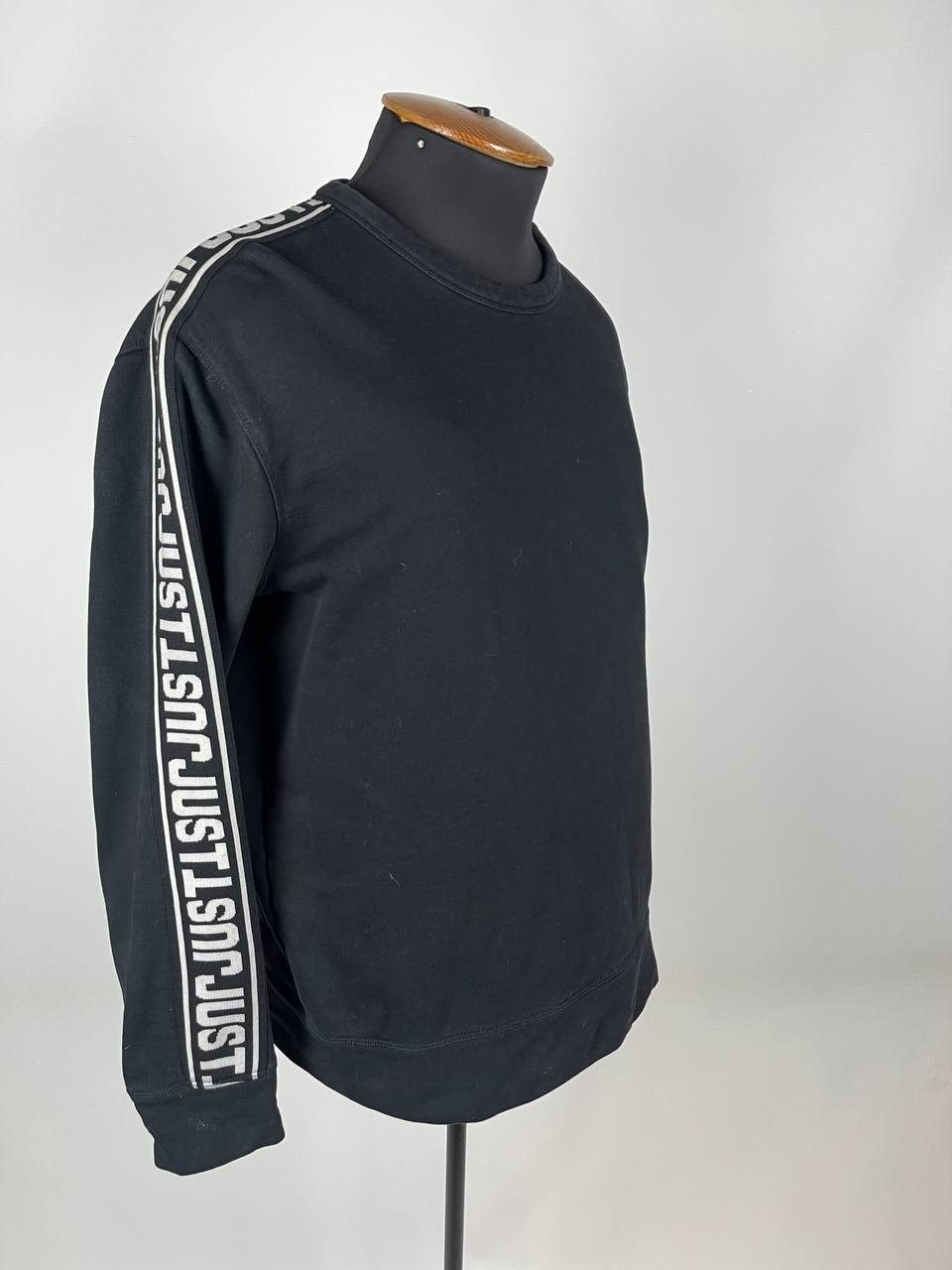 Designer × Just Cavalli Just Cavalli Men's Sweatshirt Tape Sleeve Logo (0498) Size US L / EU 52-54 / 3 - 2 Thumbnail