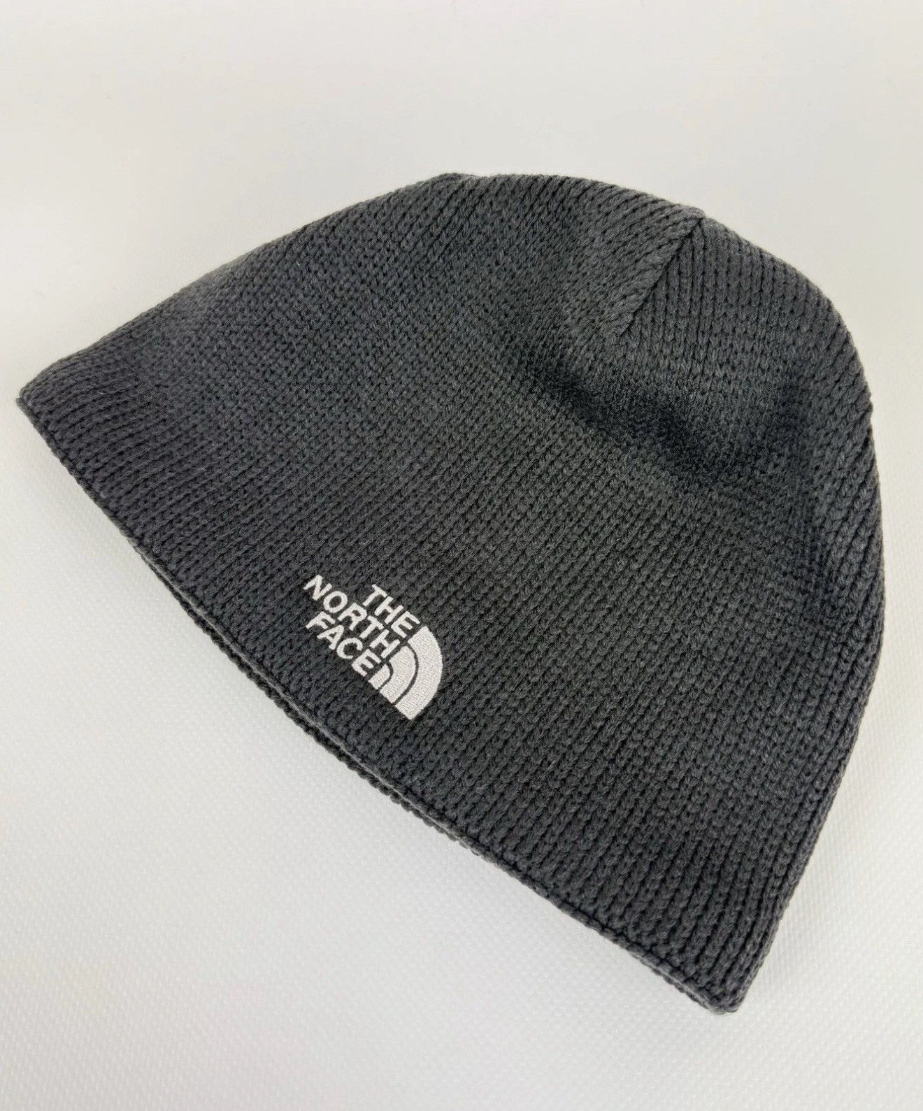 The North Face The North Face Black Knit Beanie Hat Logo One Size Fleece Size ONE SIZE - 3 Thumbnail