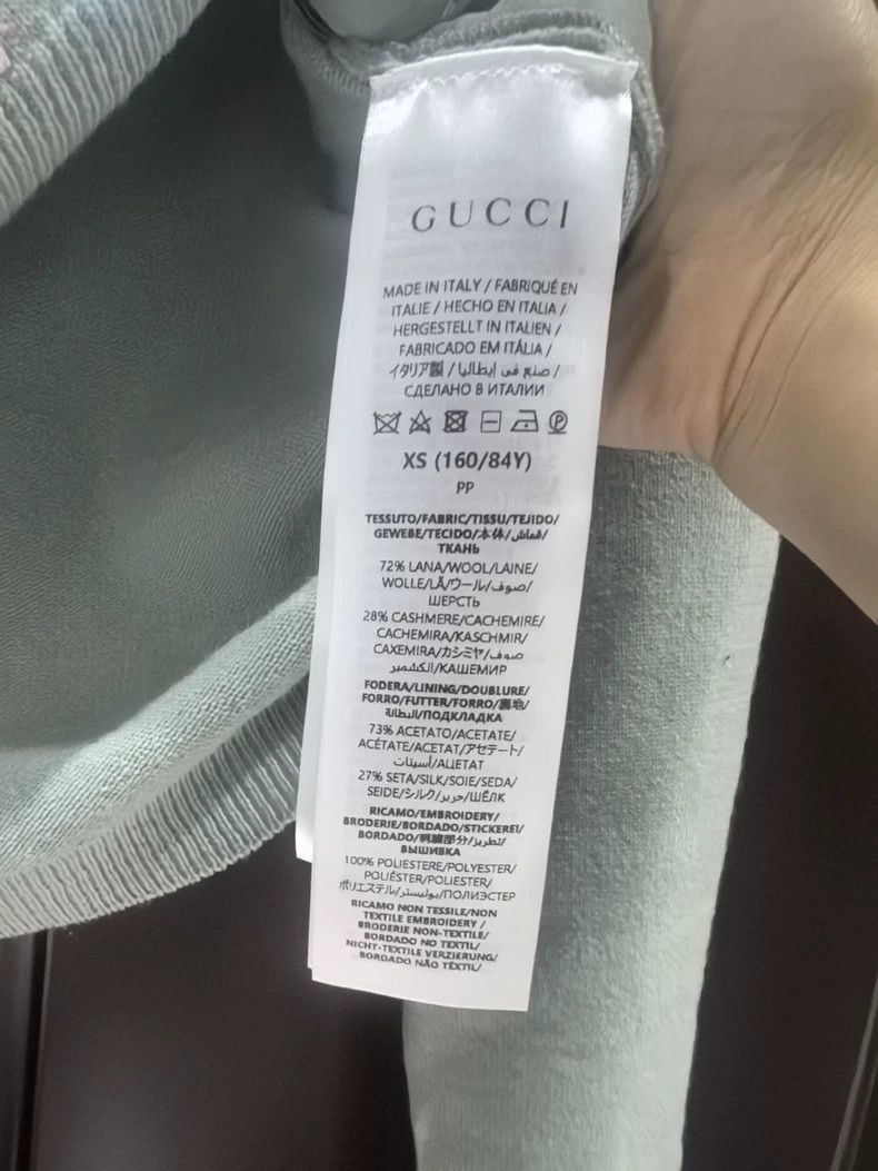GucciLetter round-neck casual loose long-sleeved knitwear