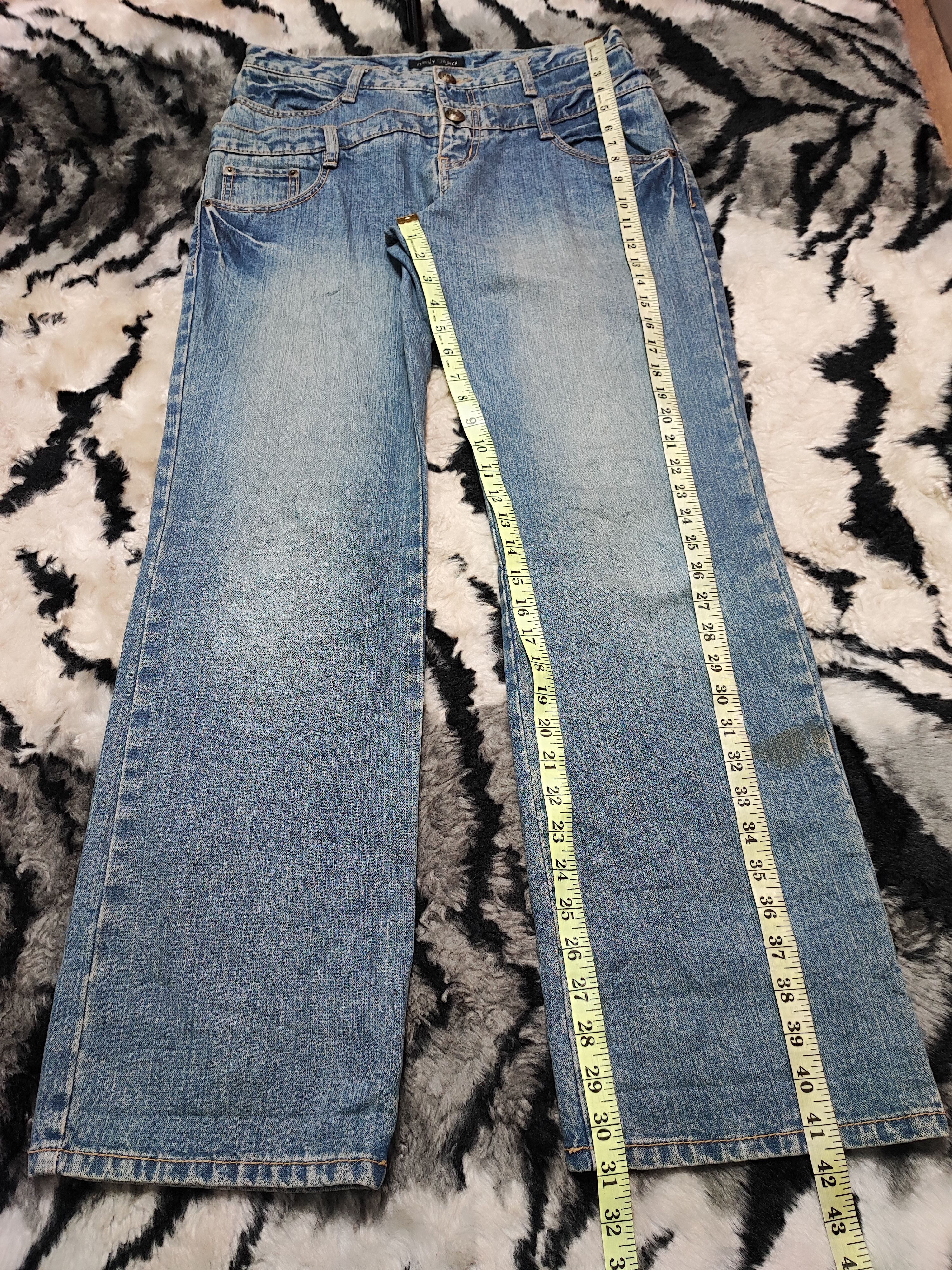 Number (N)ine Daily Topics Double Waist Thrashed Distressed ERD Grunge Size US 32 / EU 48 - 7 Thumbnail