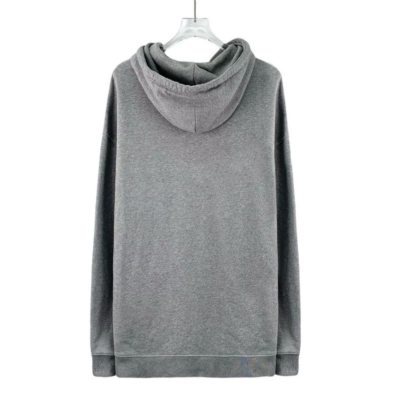 Loewe LOEWE Grey label logo hooded drawstring long sleeve hoodie Size S / US 4 / IT 40 - 2 Thumbnail