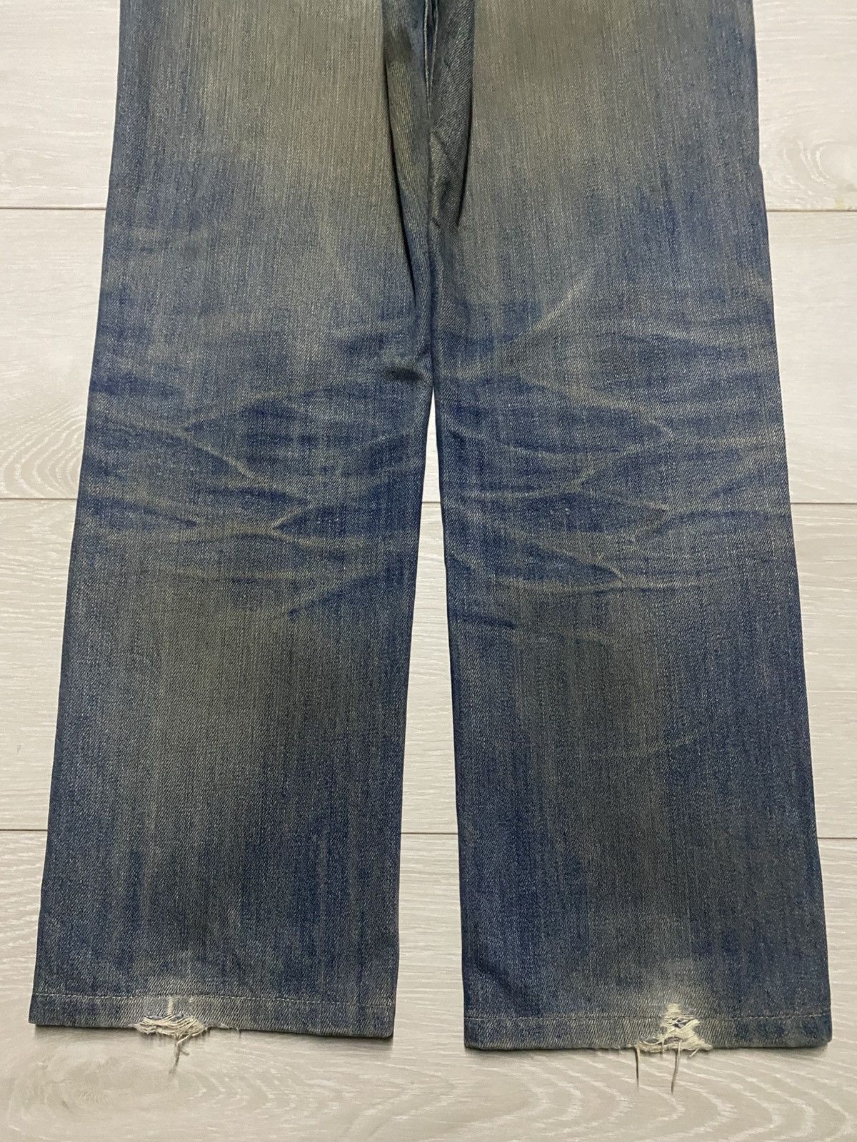 Vintage Vintage Japanese Brand Uniqlo Mud wash Loose Jeans Size US 32 / EU 48 - 6 Thumbnail