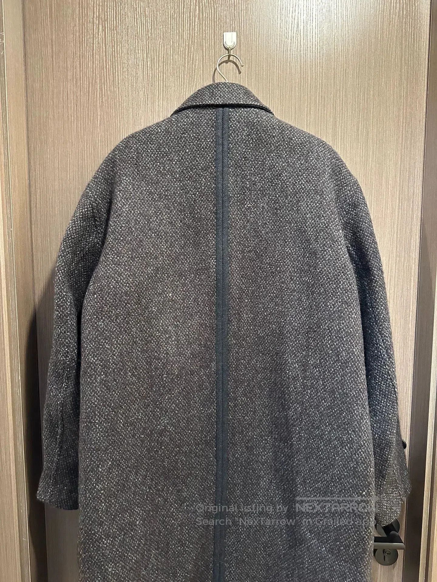 Vintage COMMON SCENTS Balmacaan Wool Blend Long Coat. Size US XL / EU 56 / 4 - 6 Thumbnail