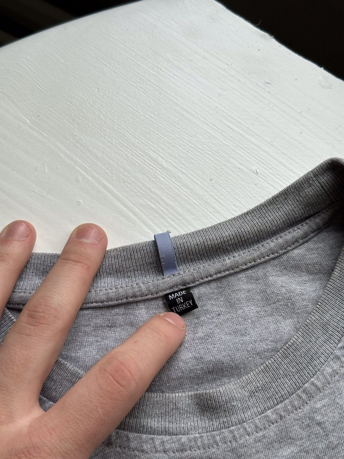 Alexander McQueen × Vintage Alexander McQueen MSQ Grey Size L Tee Size US L / EU 52-54 / 3 - 6 Thumbnail