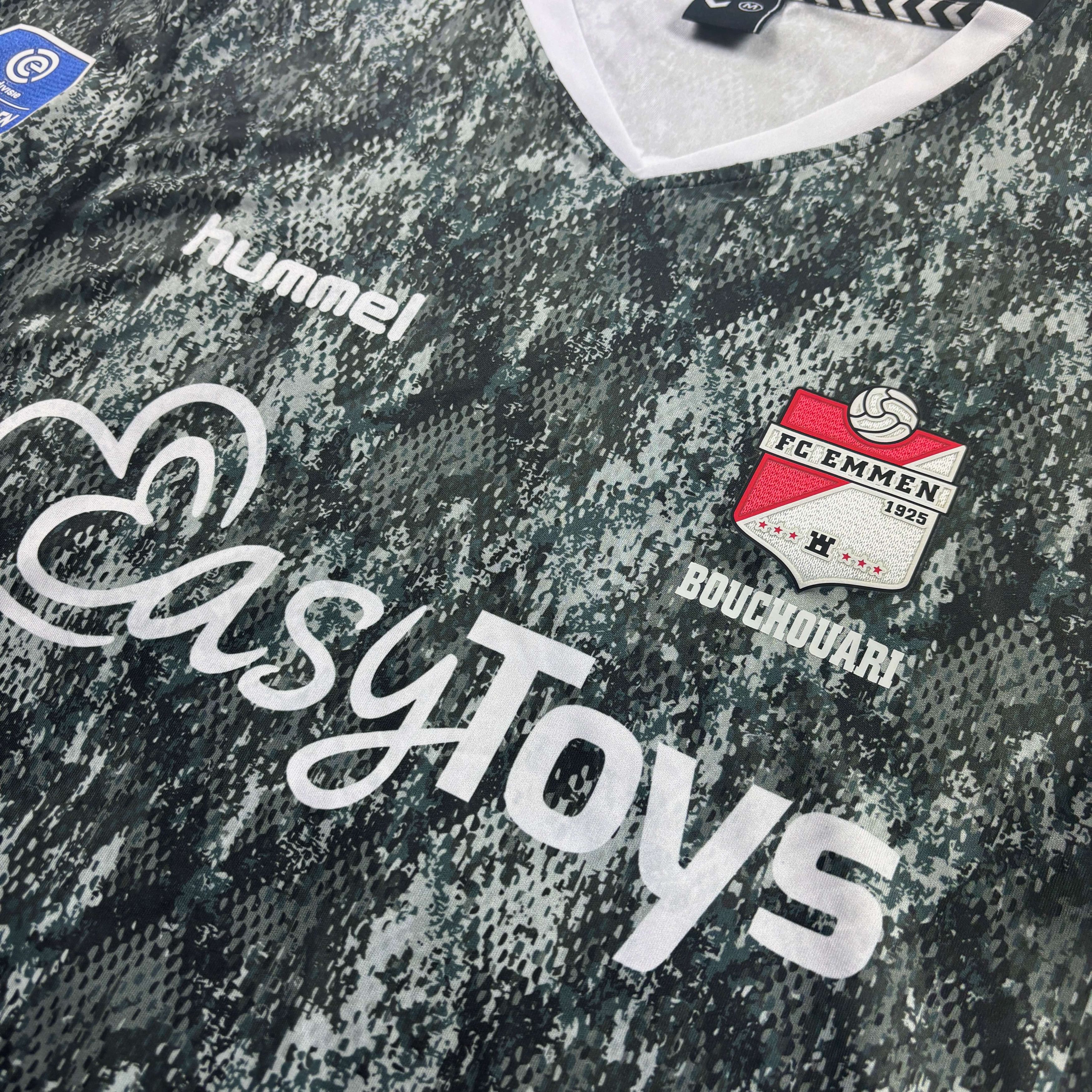 Hummel MATCH WORN FC Emmen 2022-23 Bouchouari football jersey Size US M / EU 48-50 / 2 - 3 Thumbnail