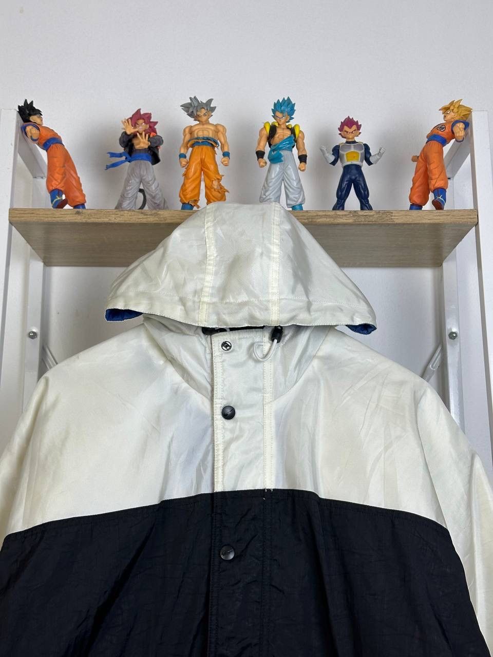 Nike × Vintage RARE VINTAGE NIKE LONG JACKET NICE DESIGN Size US L / EU 52-54 / 3 - 3 Thumbnail