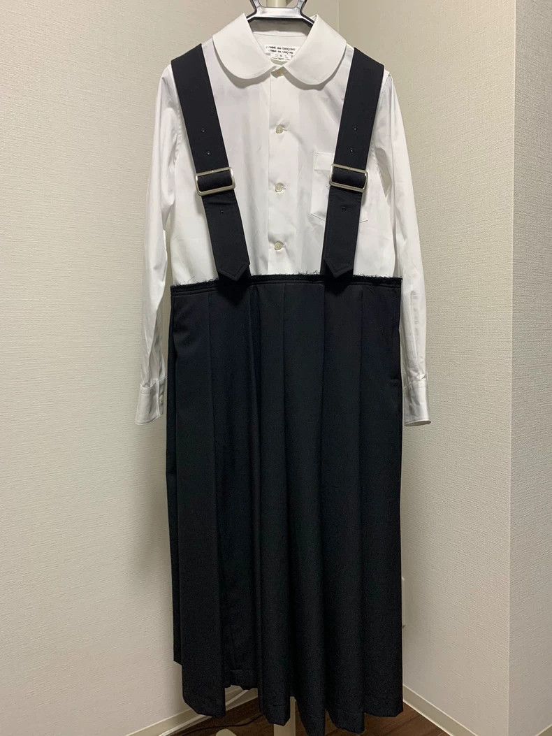 CDG Comcom Sling Pleated Dress - dmc